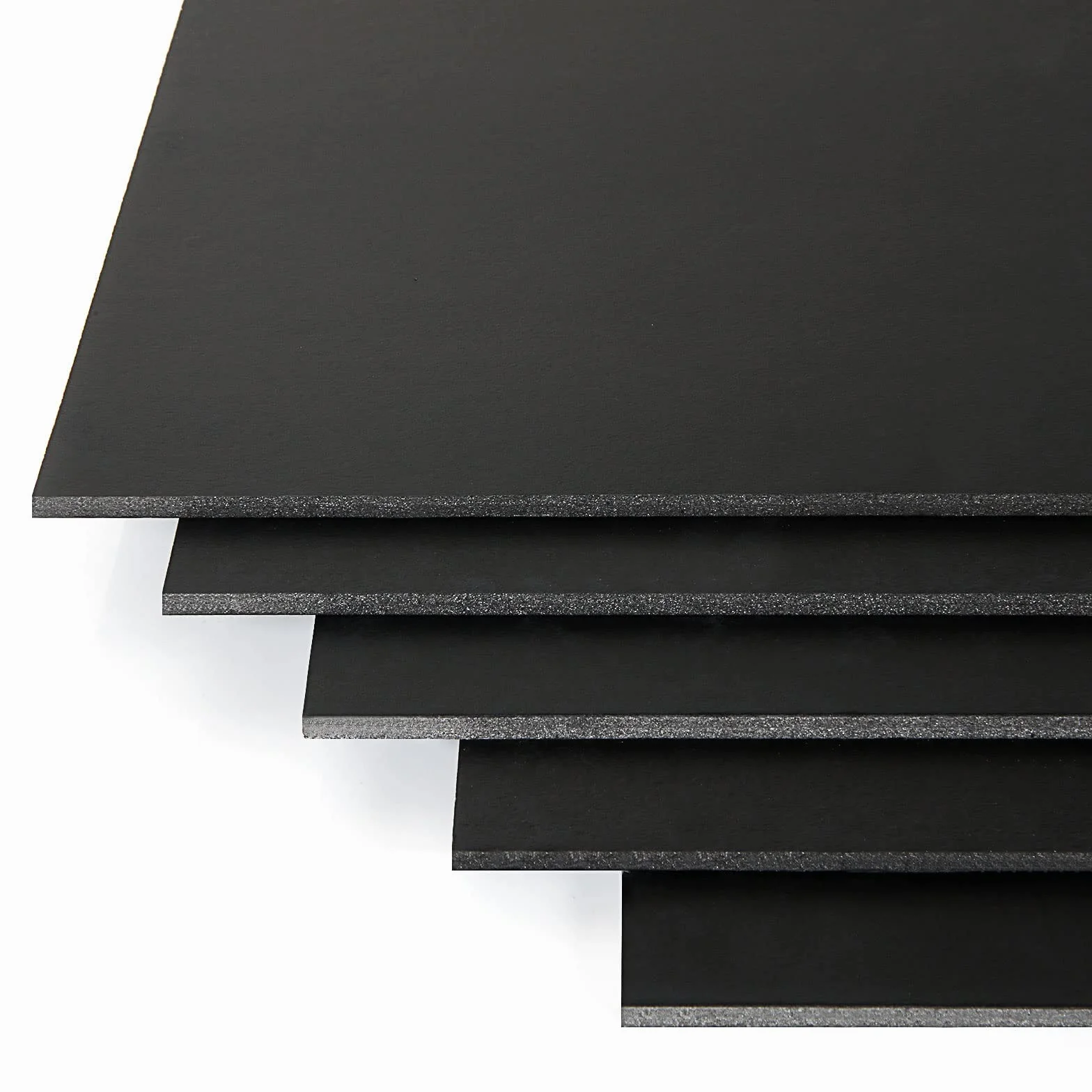 STARVAST Opakowanie 16 czarnych kartonów piankowych A3, 5 mm płyta z pianki polistyrenowej, czarna deska piankowa do sztuki, prezentacji, szkoły, biura (297 mm×420 mmM)