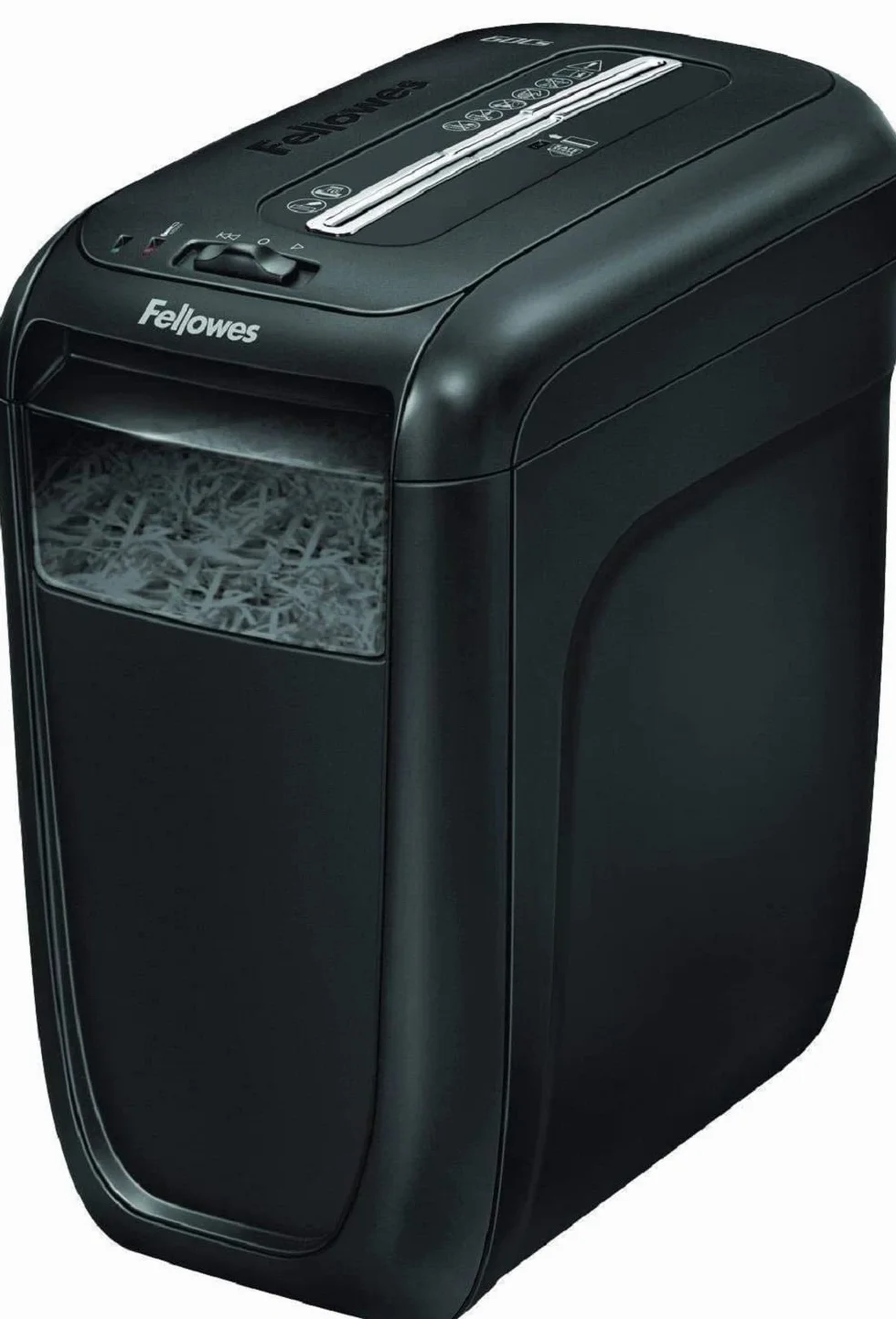 Fellowes 4606101 Niszczarka do Papieru, Czarny, 22 l