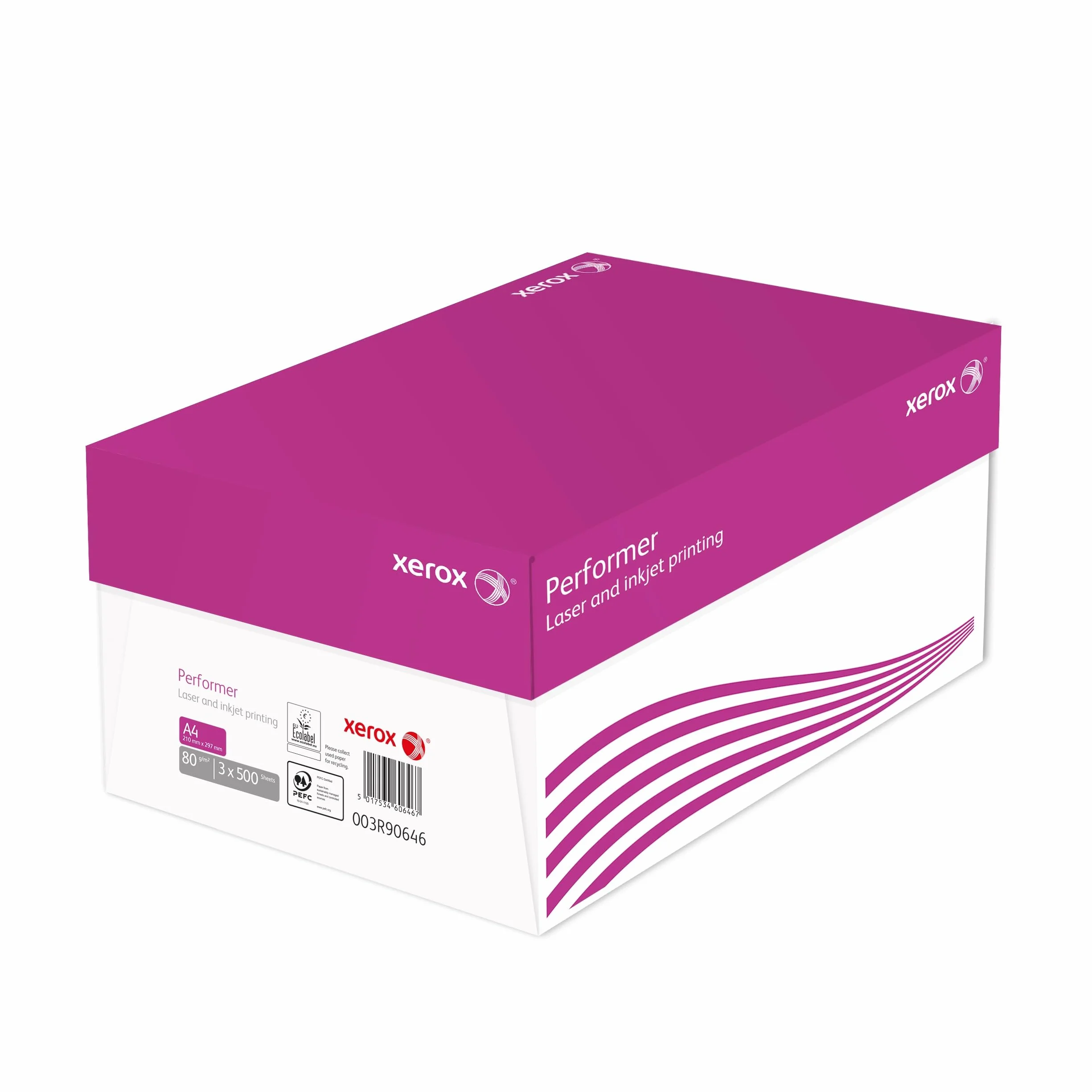 Xerox Performer Papier do drukarki PEFC A4 80 g/m2 (210 x 297 mm) - pudełko 1500sh (3 x 500 sh)