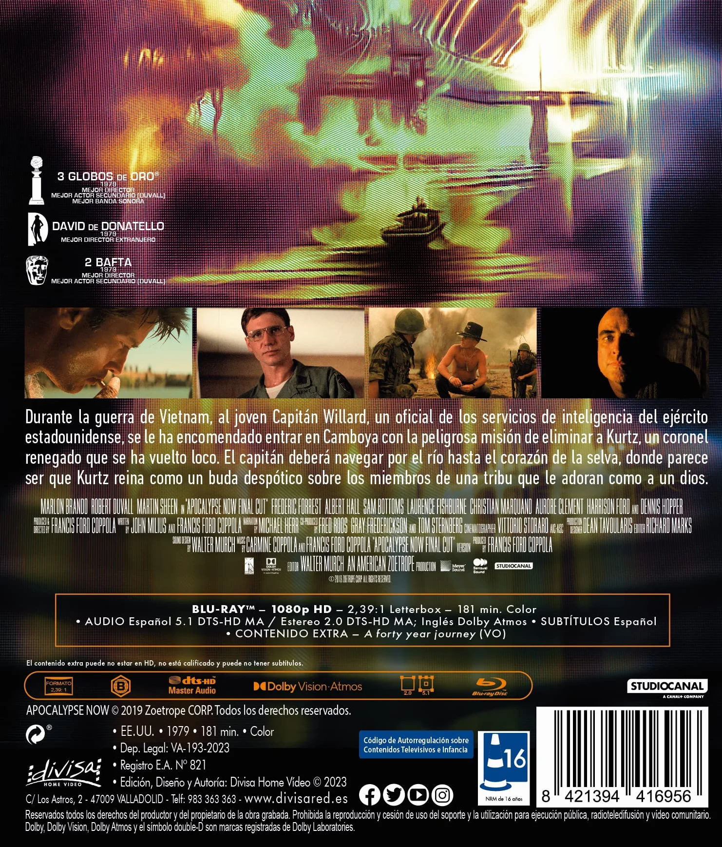Apocalypse now - Final Cut - BD