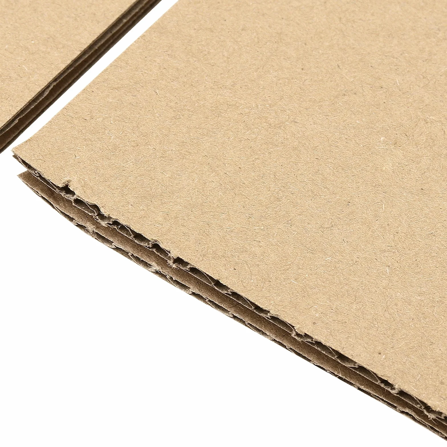 40 sztuk składanych kartonów z tektury falistej, 15 x 15 x 15 cm, kwadratowe kartony, kształt kostki, karton wysyłkowy na małe towary, brązowe