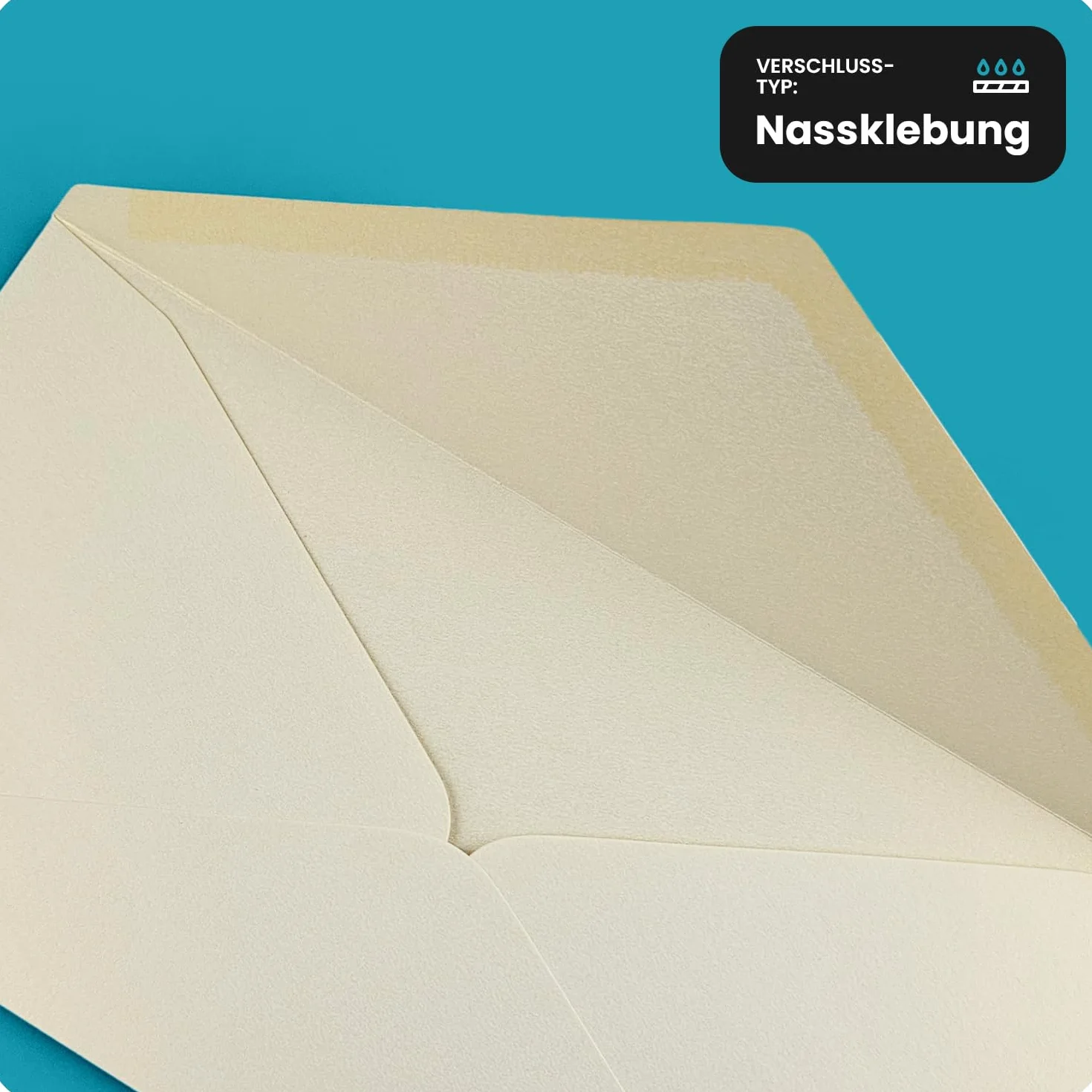 100 perłowo-złoty DIN długie koperty 110 x 220 mm Aster Metallic Cherish klapa spiczastą bez okienka Koperty perłowe połysk perłowy połysk perłowy metaliczno-błyszczące koperty efekt metaliczny