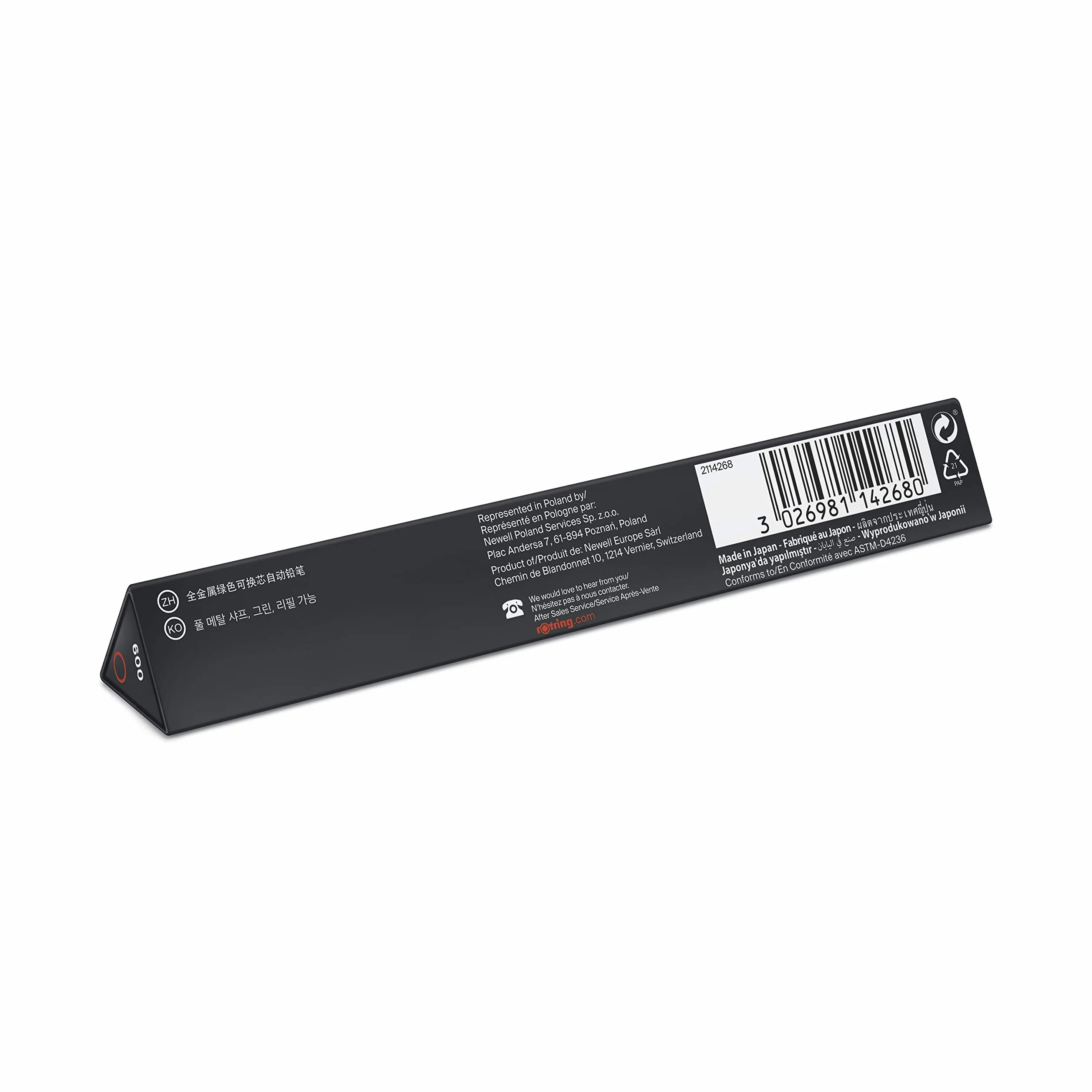 Rotring 600 Hb 2114268 Ołówek Automatyczny, Zielony, 0.5 mm