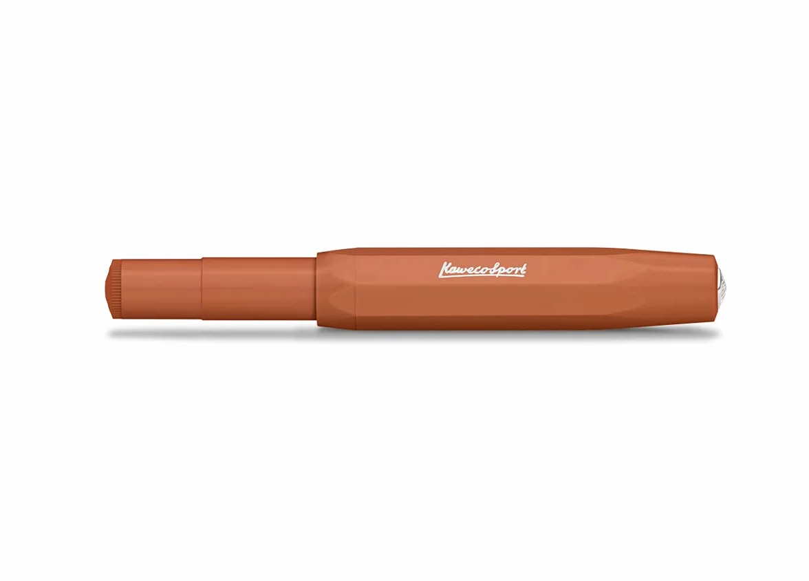 Kaweco SKYLINE SPORT Pióro wieczne Fox I Premium do pisania wkładów atramentowych, 13 cm w nowoczesnym wzornictwie i kolorze, stalówka: M (średni)