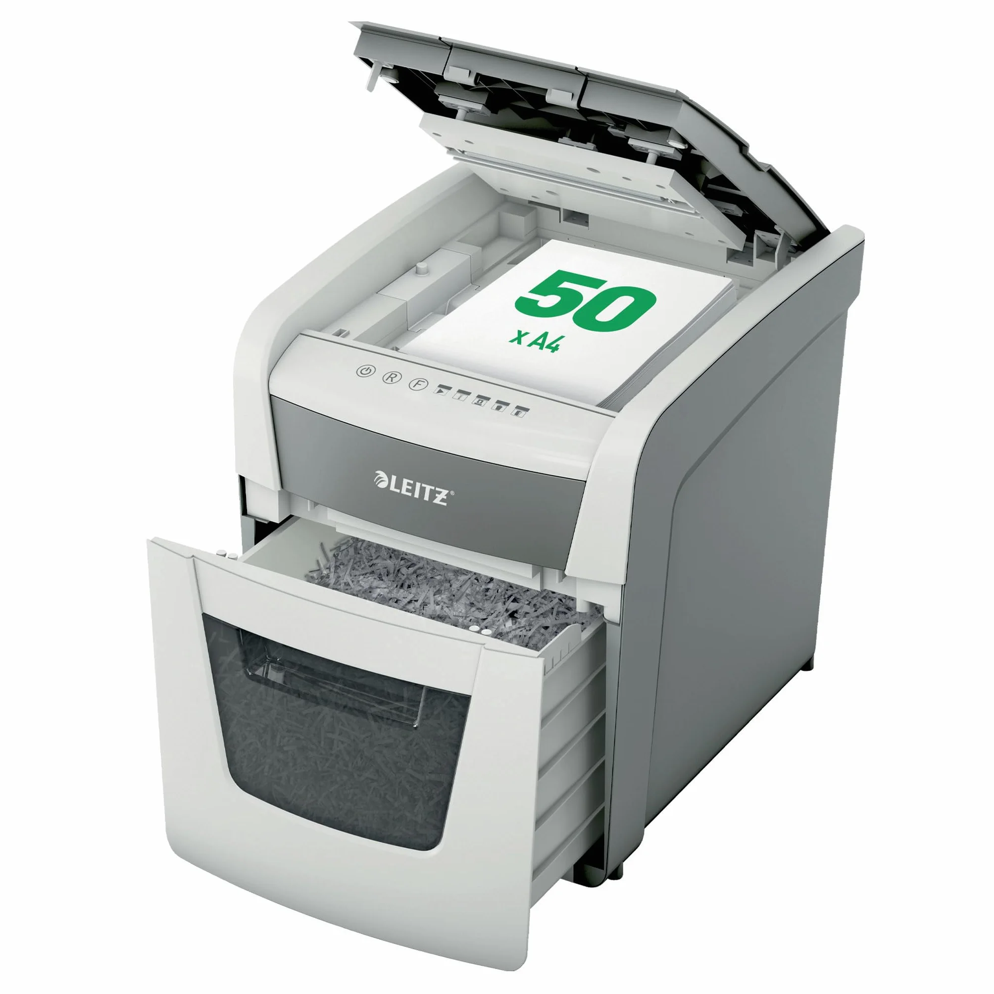 Leitz Iq Small Office 50 P-4 Niszczarka, Szary, 20 l