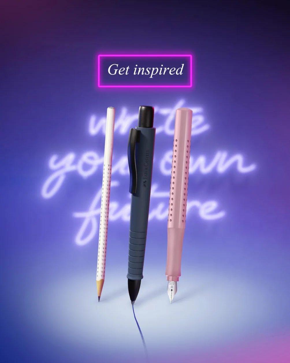 Faber-Castell 201539 - Zestaw Stylograficzny - PLuma M i XB M Pen - Różowy Palo