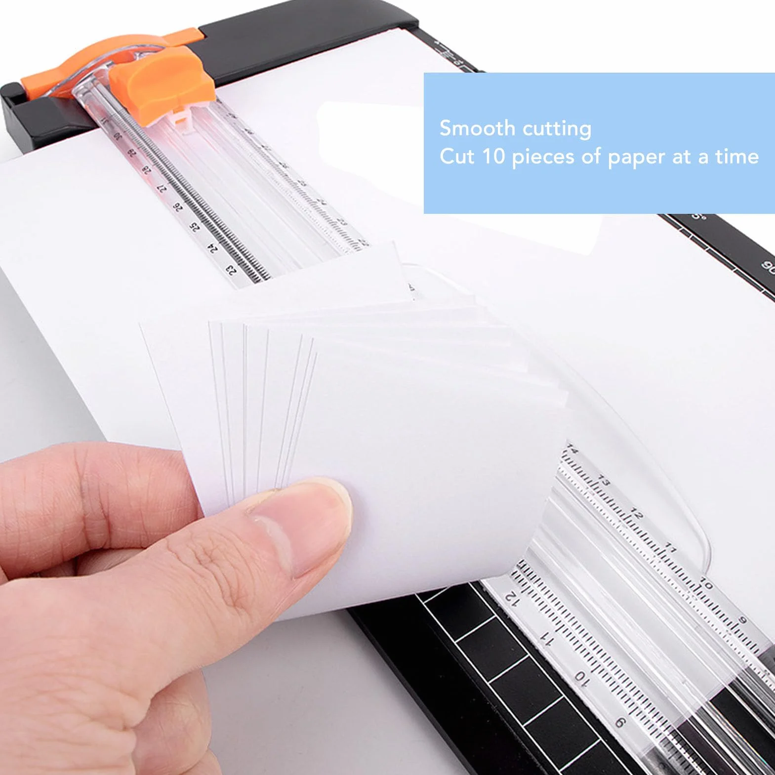 12 Inch A4 Office Paper Cutter Manual Scrapbooking Tool Features Safety Guard Side Ruler Auto Safety Guard Side Ruler Manual Scrapbooking Tool