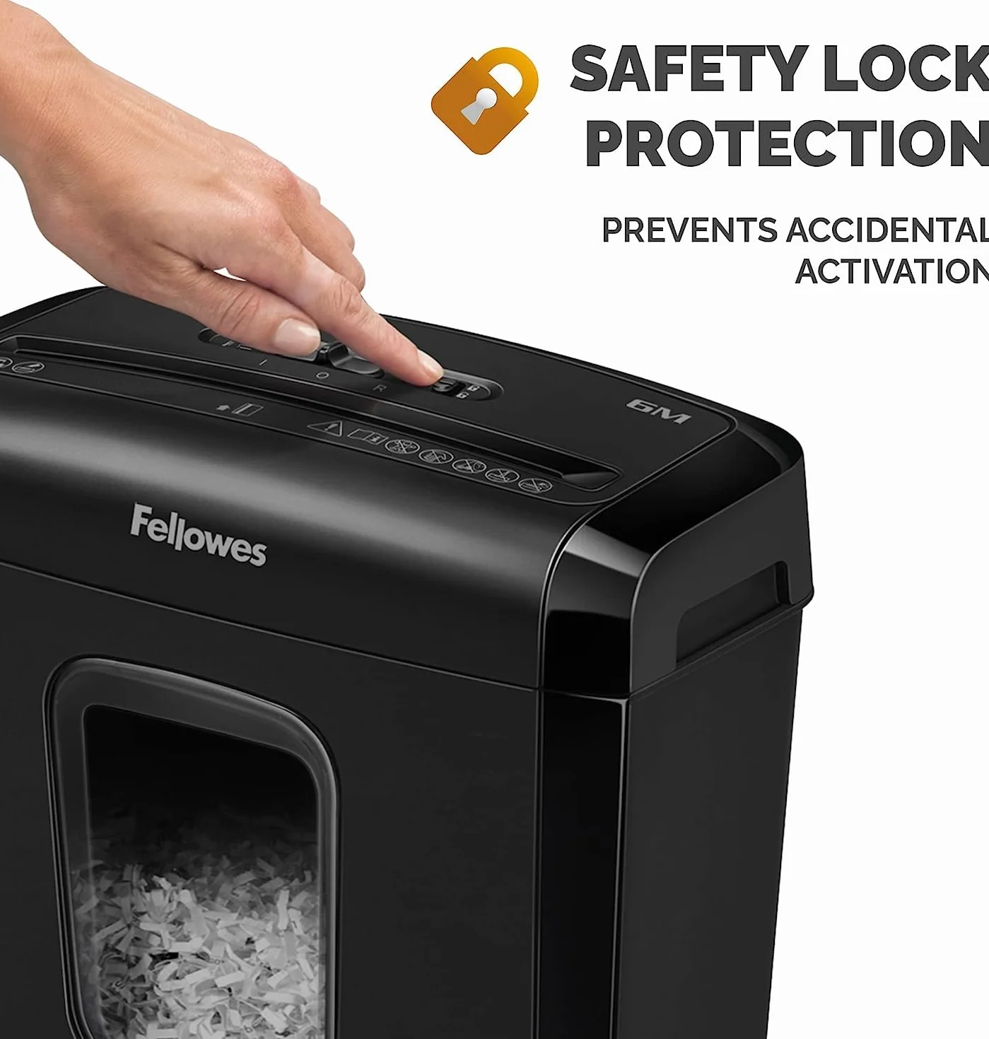 Fellowes 4631101 Niszczarka Dokumentów, Czarny, 13 l