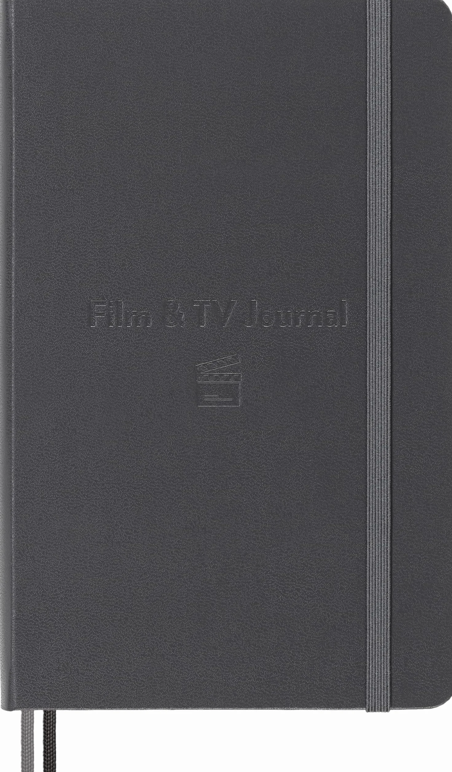 Moleskine Passion Journal - Film & TV, Large/A5, Fester Einband, Dunkelgrau