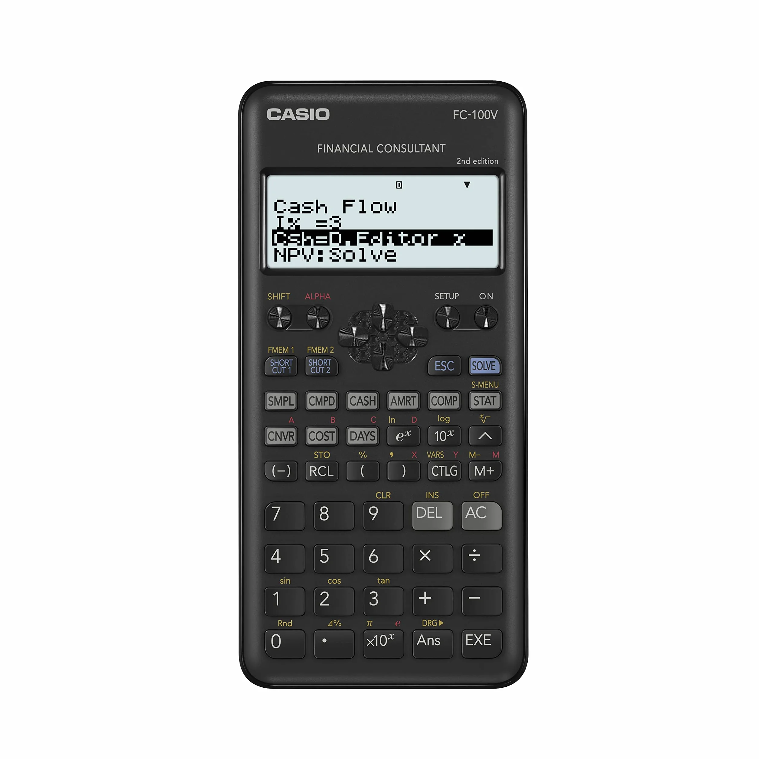 Casio FC-100V-2 kalkulator finansowy drugie wydanie
