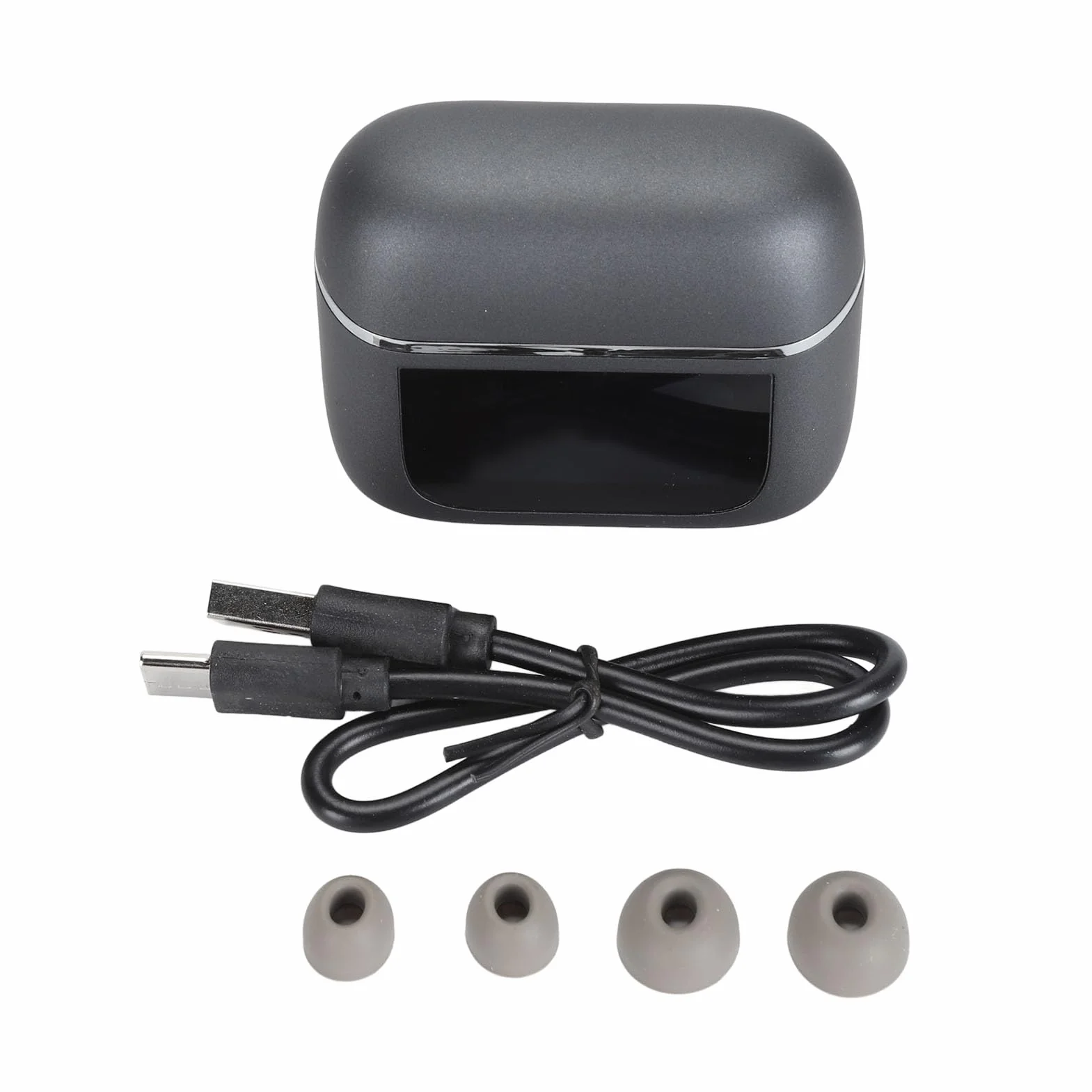 Słuchawki Douszne z Tłumaczem Języka Bluetooth 5.3, Obsługa 74 Języków, Redukcja Szumów