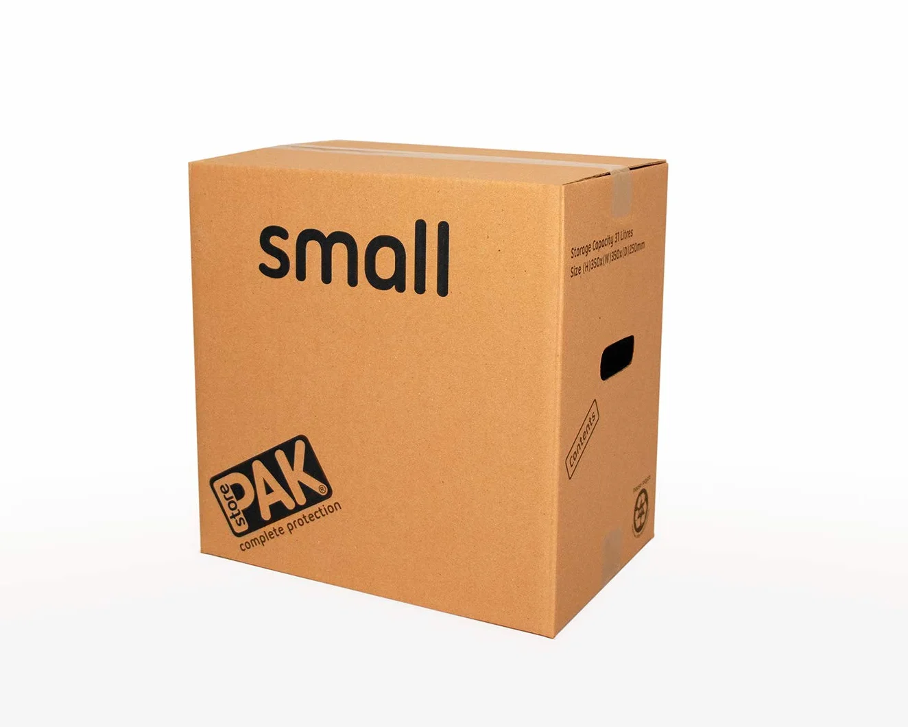 StorePAK 15 mocnych pudełek kartonowych z uchwytami do noszenia, 31 l, idealne do przechowywania, wysyłki, pakowania i przeprowadzki (15 szt.)