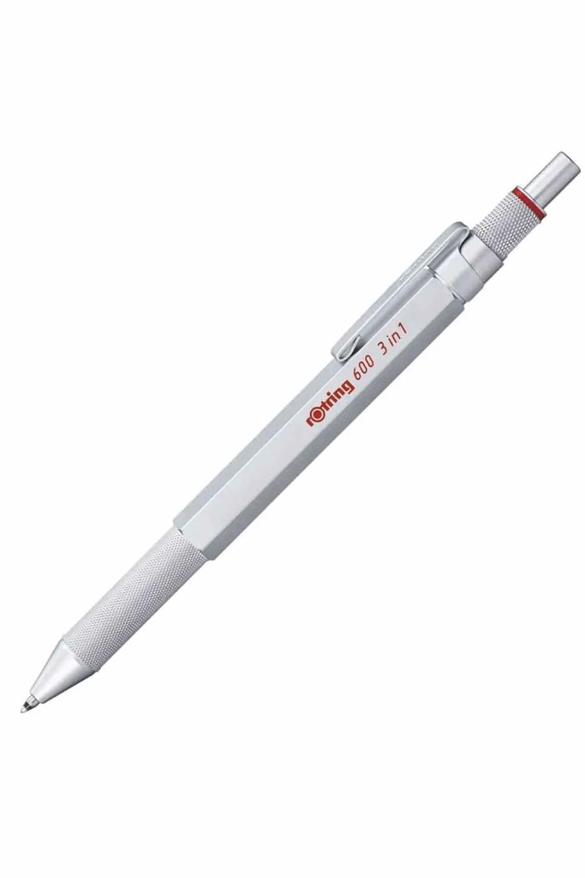 Rotring 600 3-W-1 2164108 Długopis z Ołówkiem, Czarny, 0,5 mm