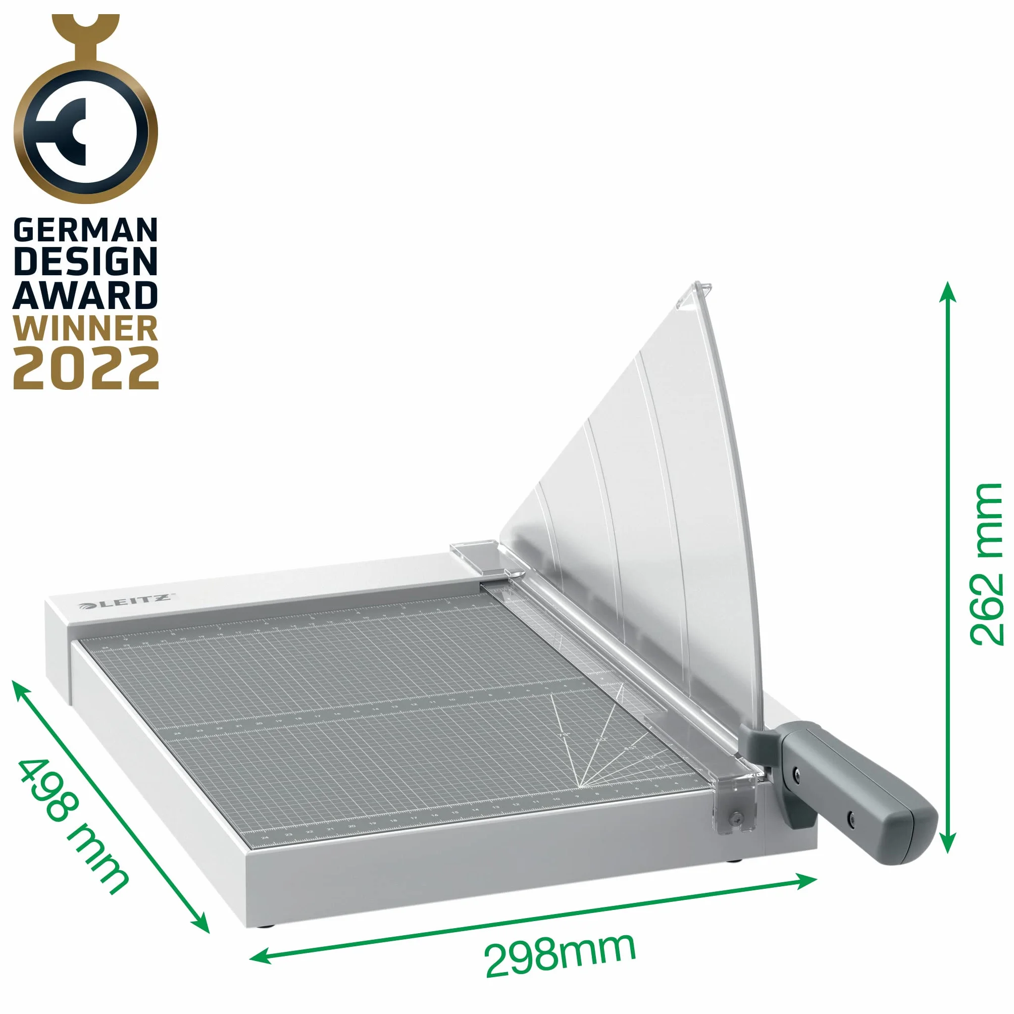 Leitz Gilotyna do Papieru Precision Home A4 305 mm Stalowe Ostrze Tnie 8 Kartek