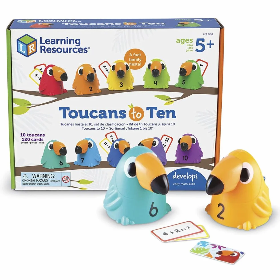 Learning Resources Tukany do 10 Klasyfikacja Zestaw