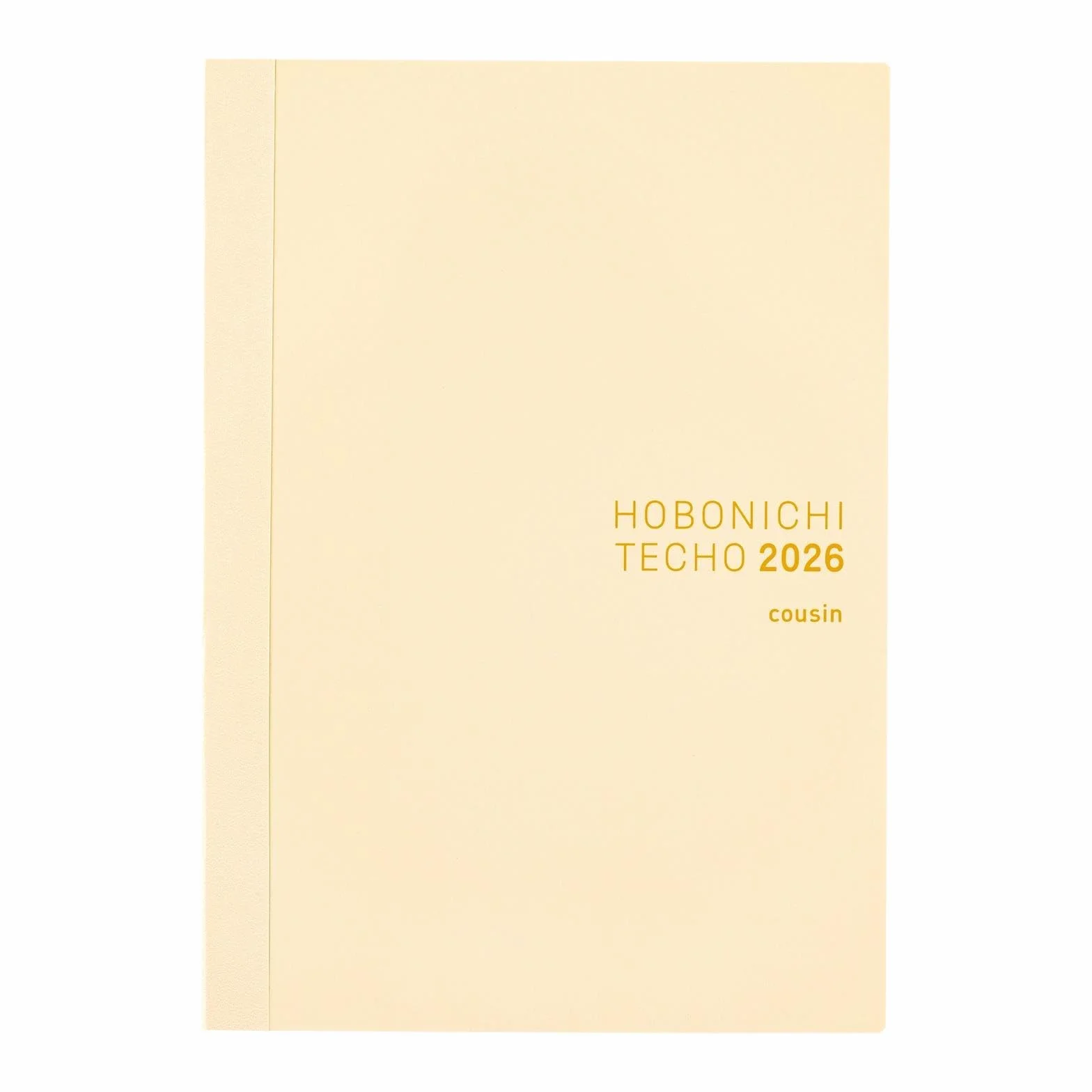 Hobonichi Techo 2026 książka dla kuzynów, format A5, angielski, codzienna, tygodniowa, początek stycznia, planer