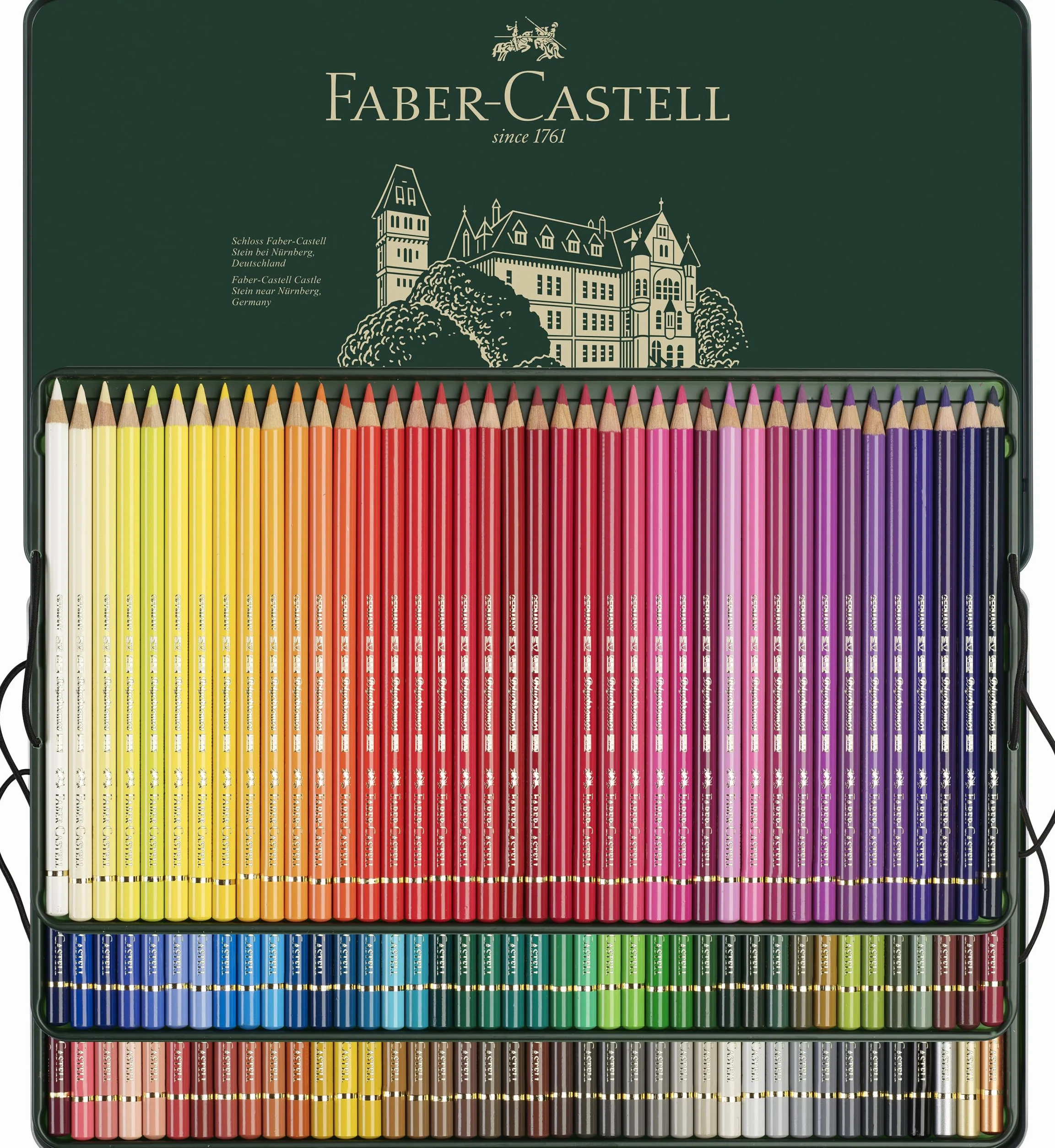 Faber-Castell F110011 Zestaw Kredek, Wielokolorowy, 120 sztuk