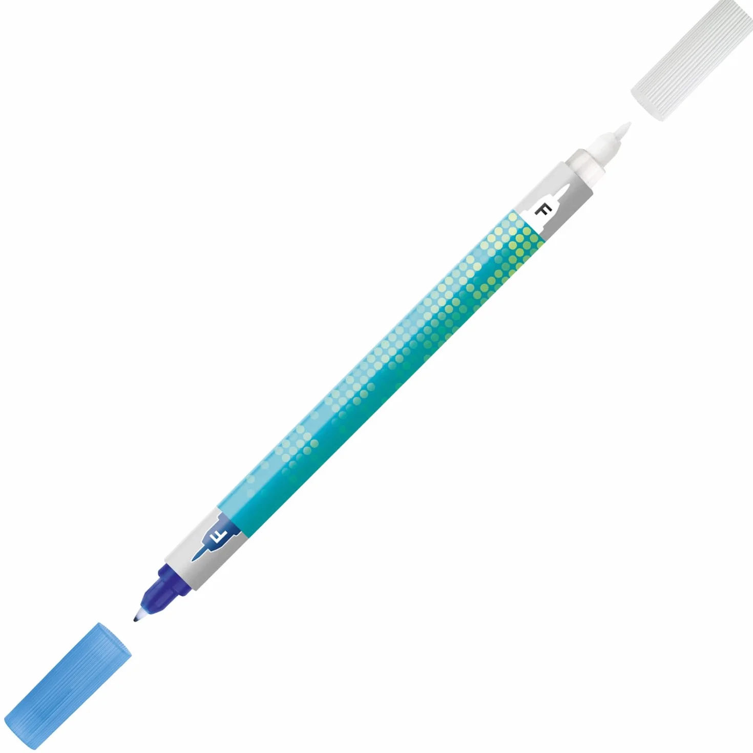 FABER-CASTELL 205079 - Zestaw gumek do tuszu, gumka i końcówka korygująca F, 6 gumek do tuszu