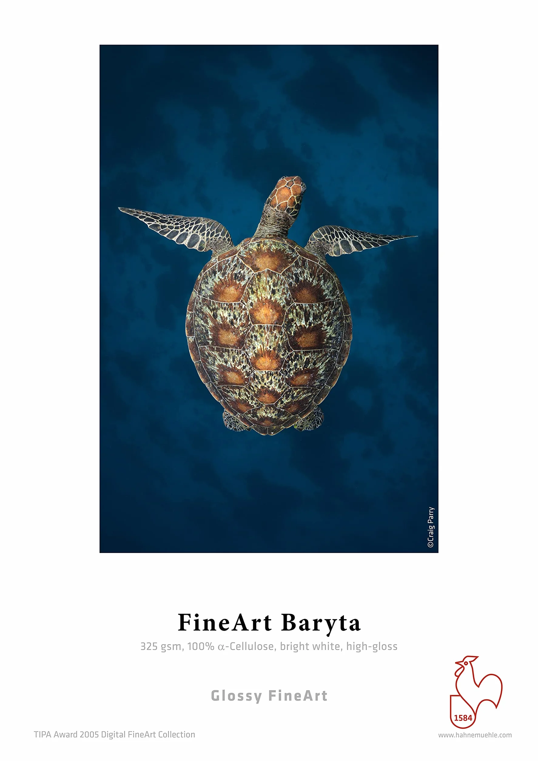 Hahnemühle DFA *FineArt Baryta* kartki na zdjęcia 325 gsm, 100% akceluloza, 30 arkuszy w metalowym pudełku 10 x 15 cm