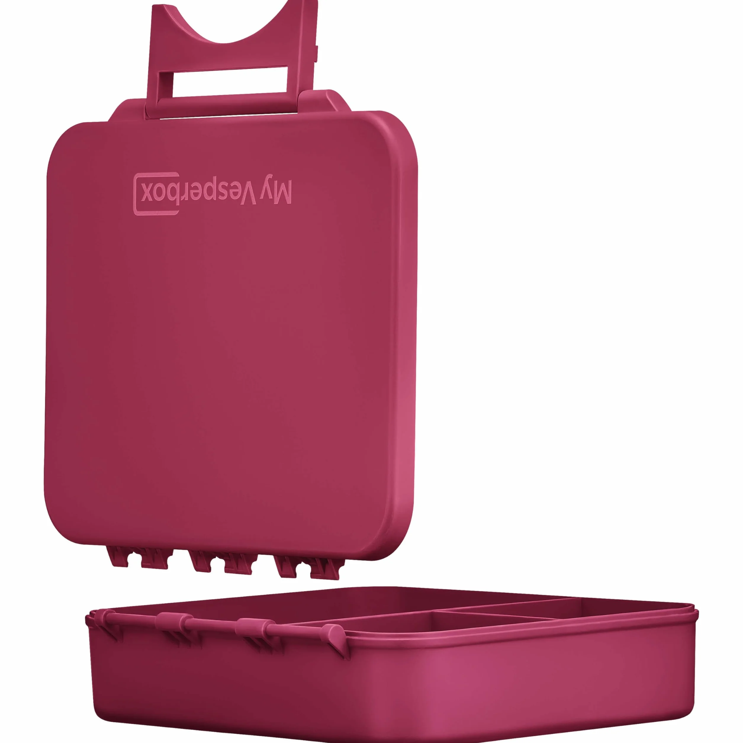 My Vesperbox LIV Bento Box dla dzieci zapasowa pokrywka Made in Germany biobazująca szczelna podzielona BPA free
