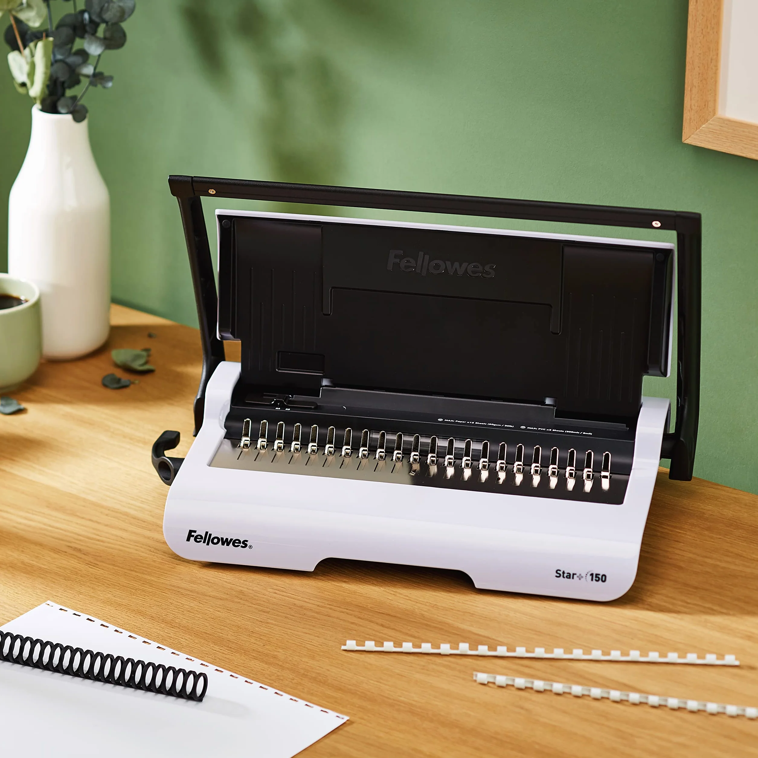 Fellowes Star 150 Bindownica Plastikowa 150 Arkuszy 12 Arkuszy