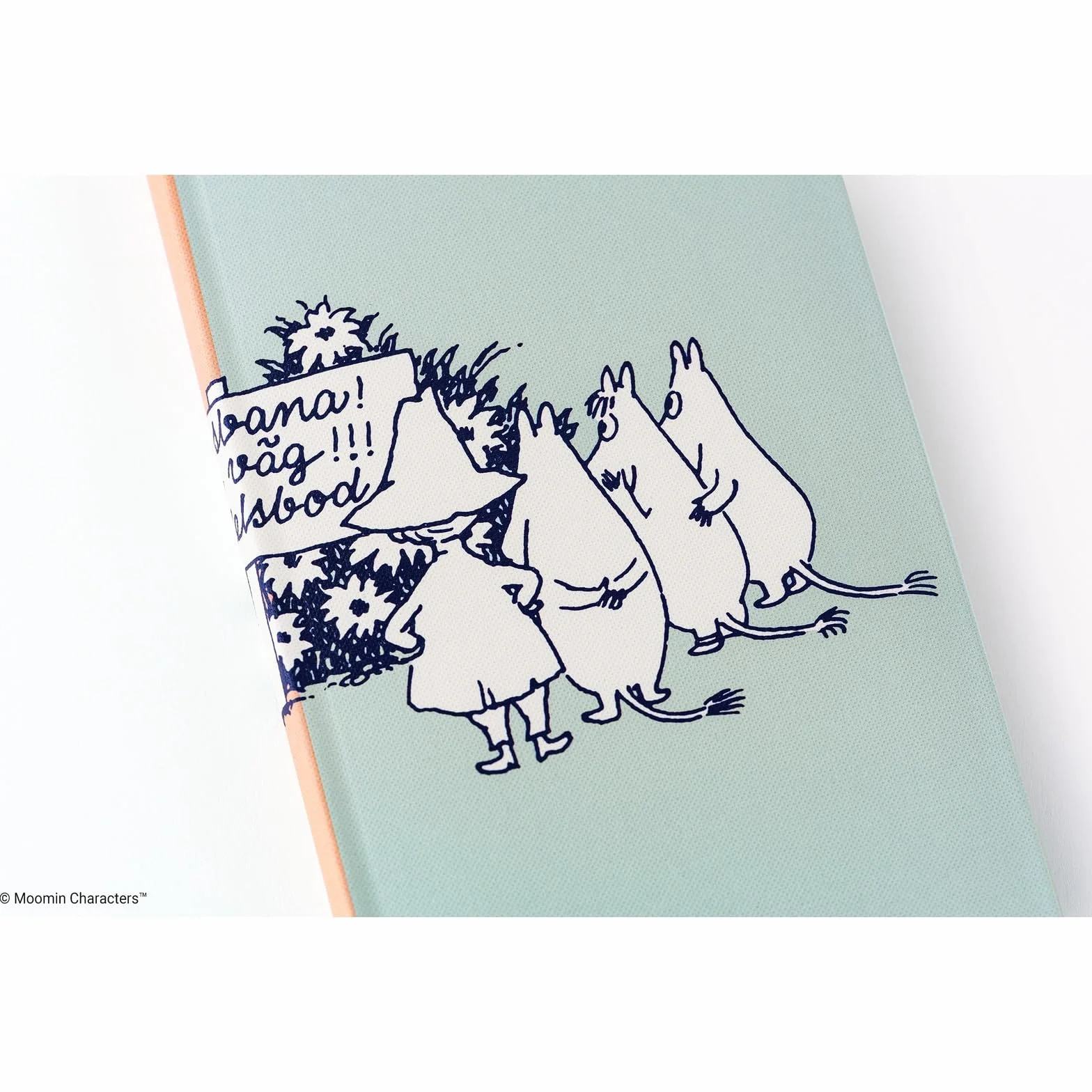 Hobonichi Techo 2026 Spring Weeks – Moomin: To the Outdoor Dance Hall (japoński, wysoki i cienki, kwietniowy start)