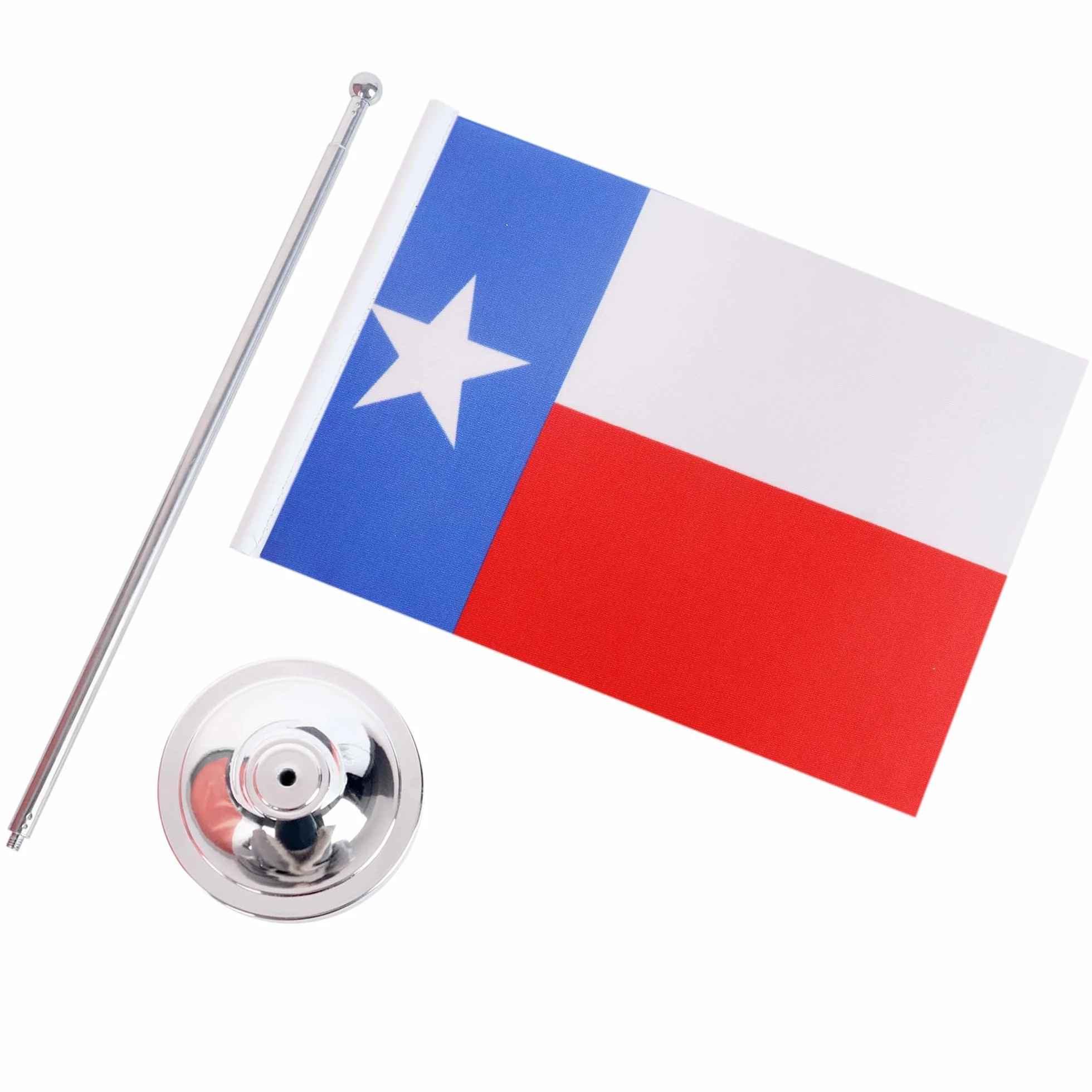 AZ FLAG - Prestige flaga na stół Texas 22 x 15 cm metal - Stan Texas flaga stołowa 15 x 22 cm - flagi