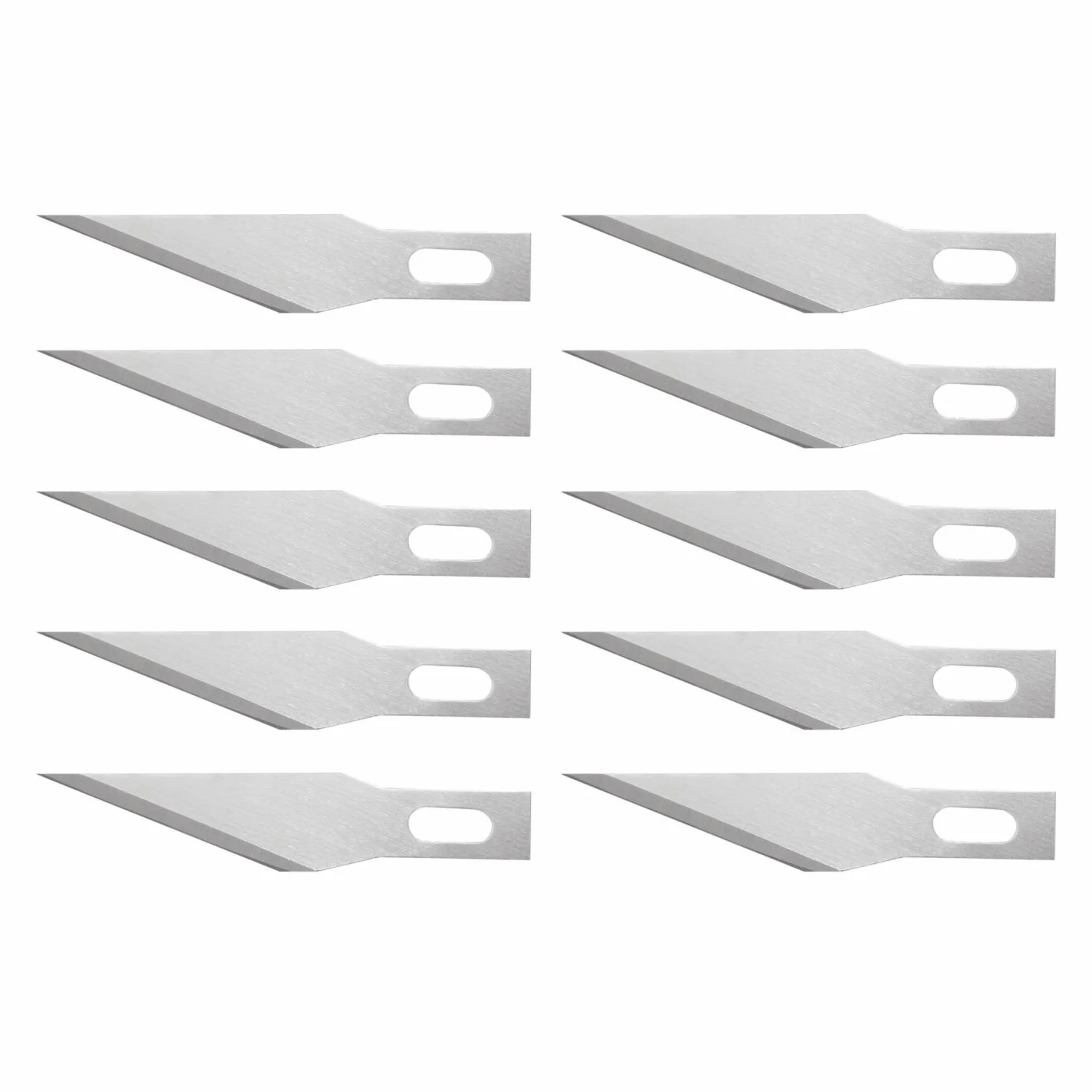 WEDO Skalpel z ostrzami wymiennymi ze srebrnego aluminium