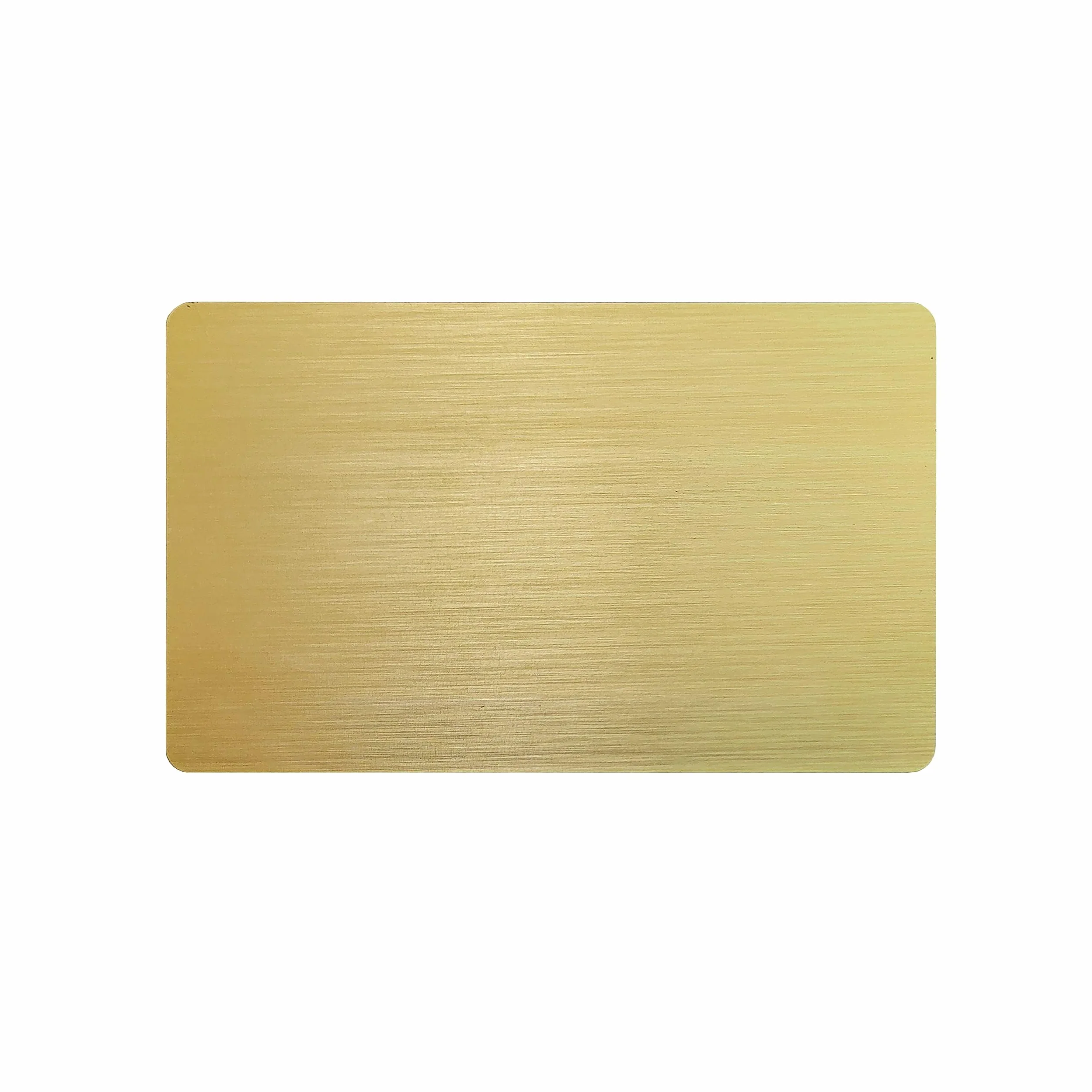 5-pak 13,56 MHz NFC puste metalowe wizytówki z PCW z 215 chipem i 504-bajtową pamięcią, laserowe dostosowywanie po stronie metalowej (szczotkowane srebro)