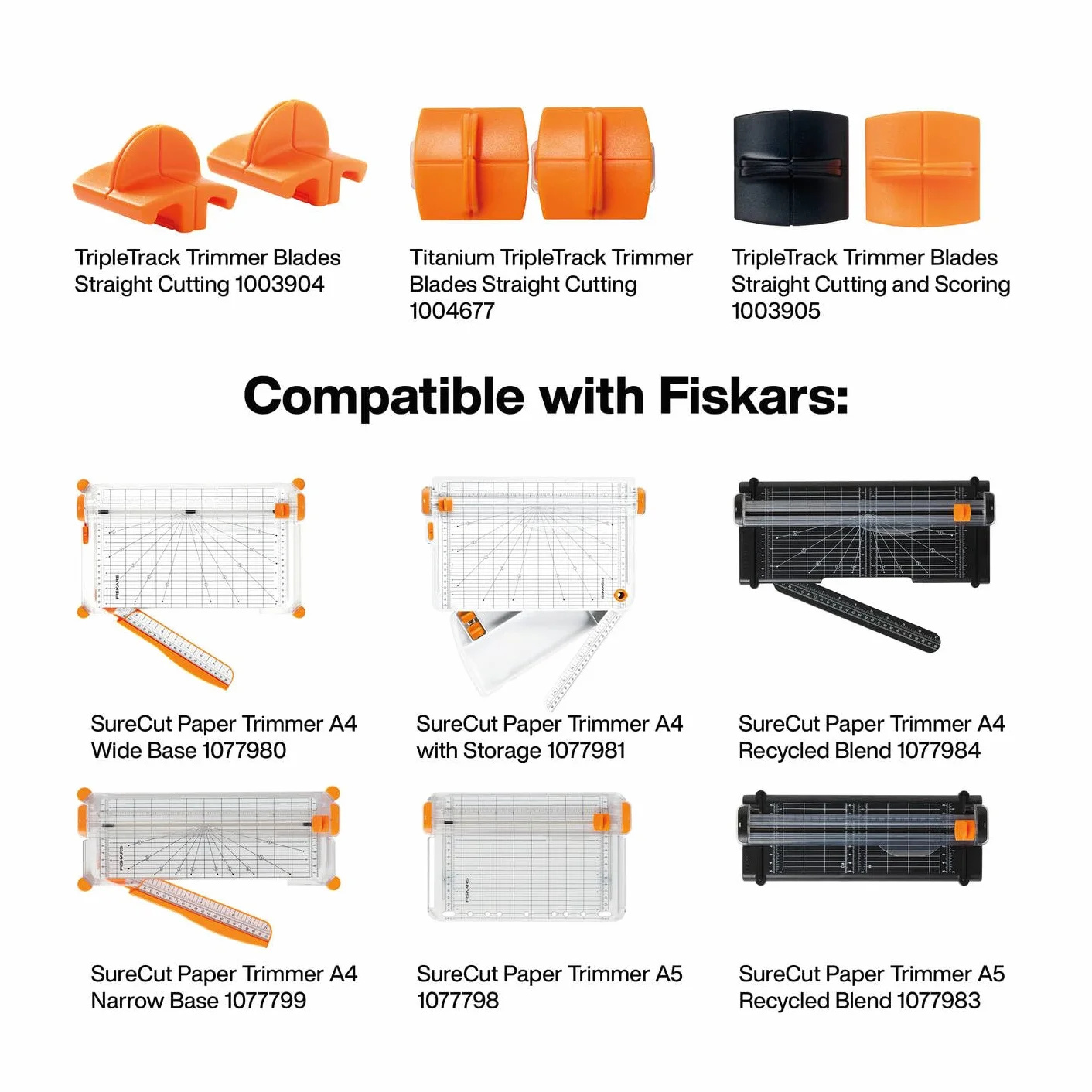 Fiskars SureCut Gilotyna A4 szeroka podstawa