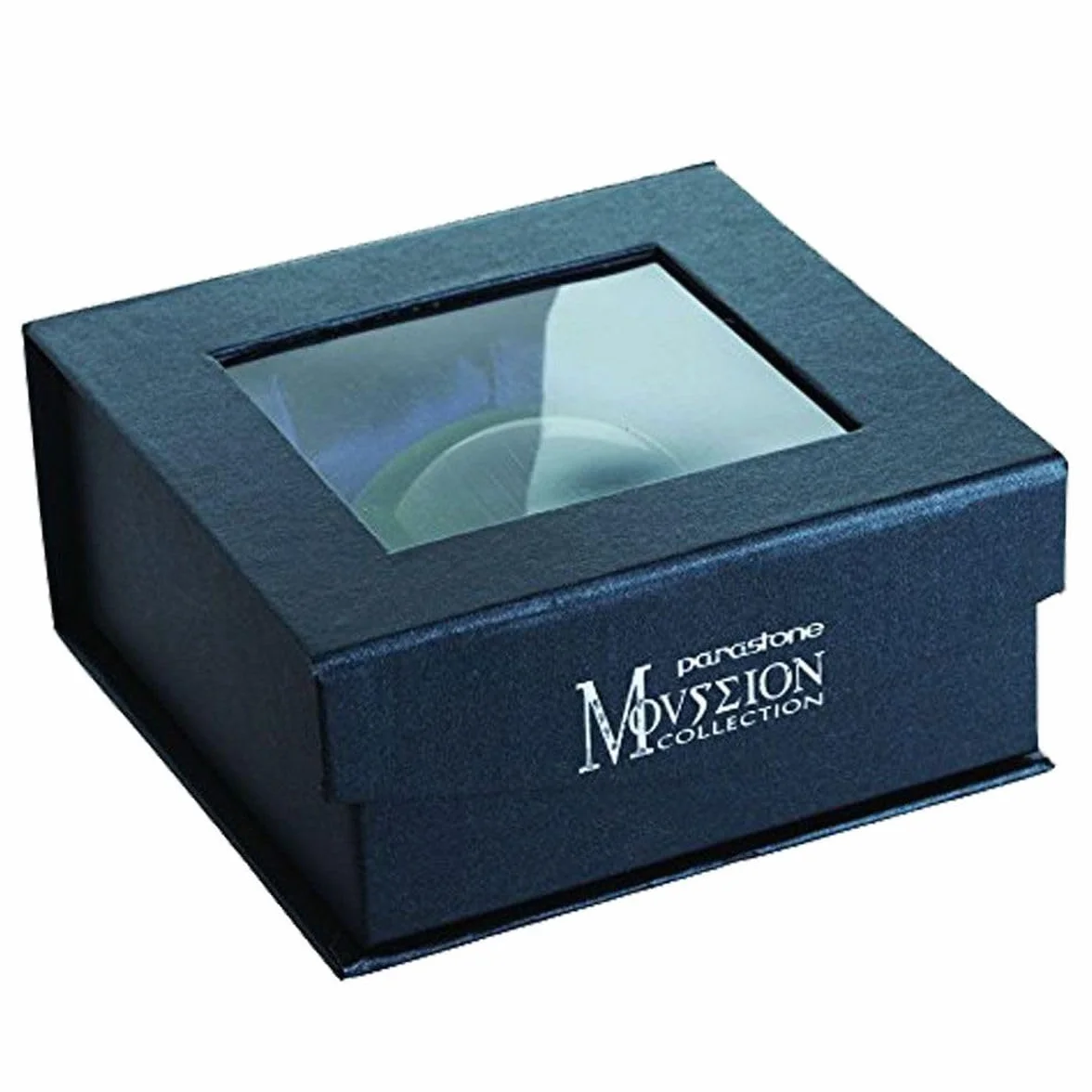 Domed Glass Paperweight - wzór z różami Mackintosh