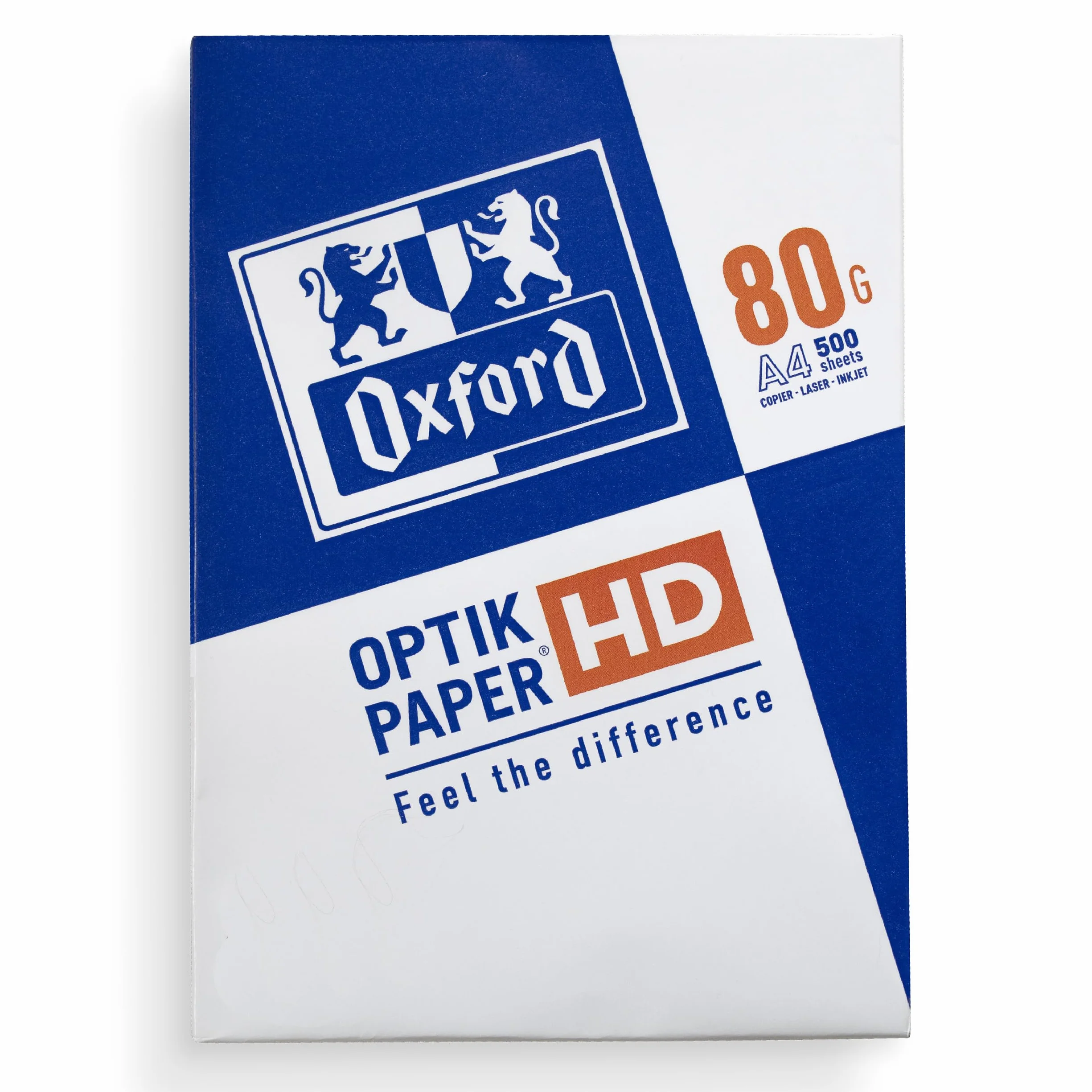 Oxford 400176040 Papier do Drukarki, Biały, 500 sztuk