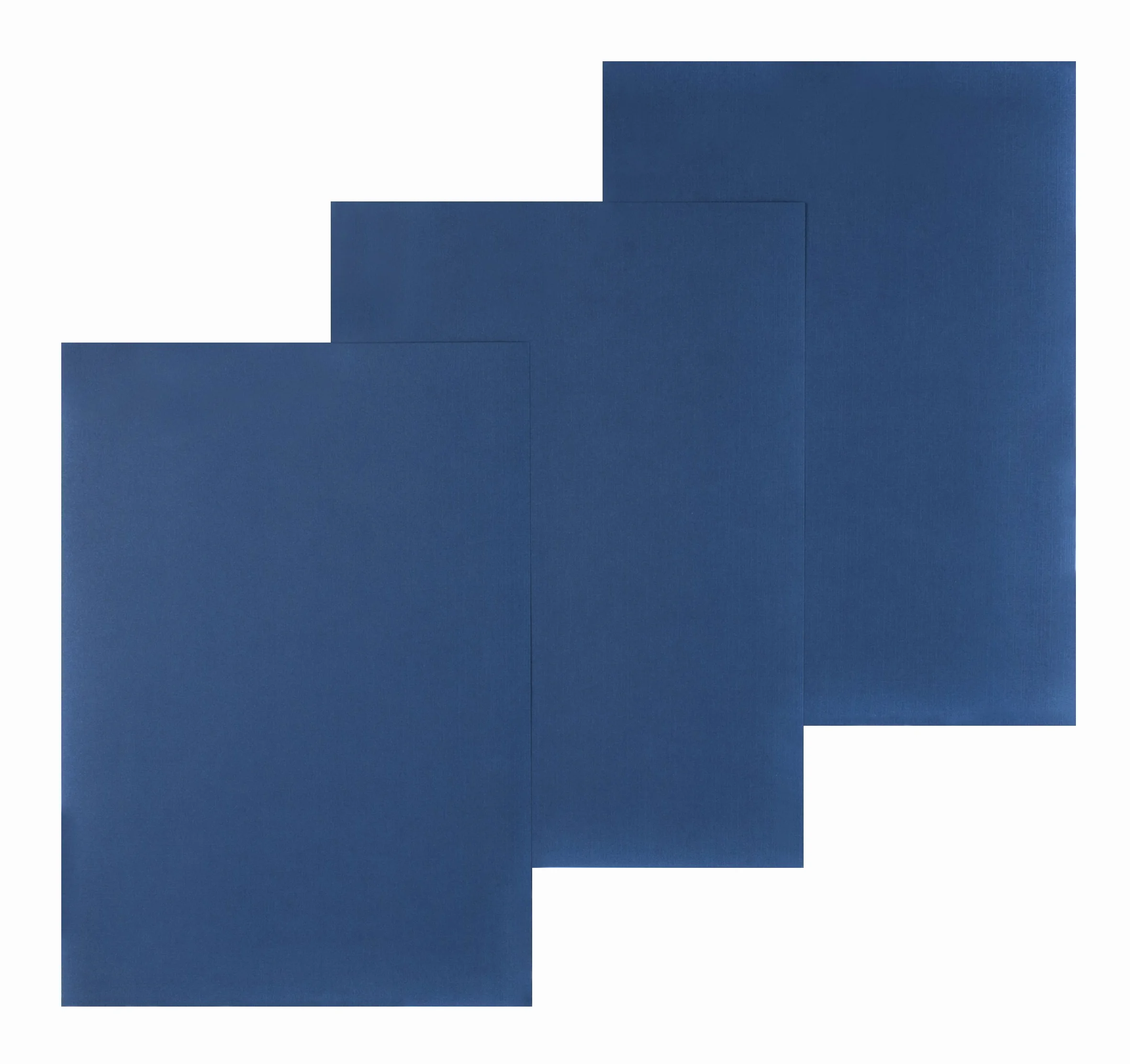 Okładki do Bindowania Lniany Wygląd A4 250g/m² Niebieskie 100 sztuk