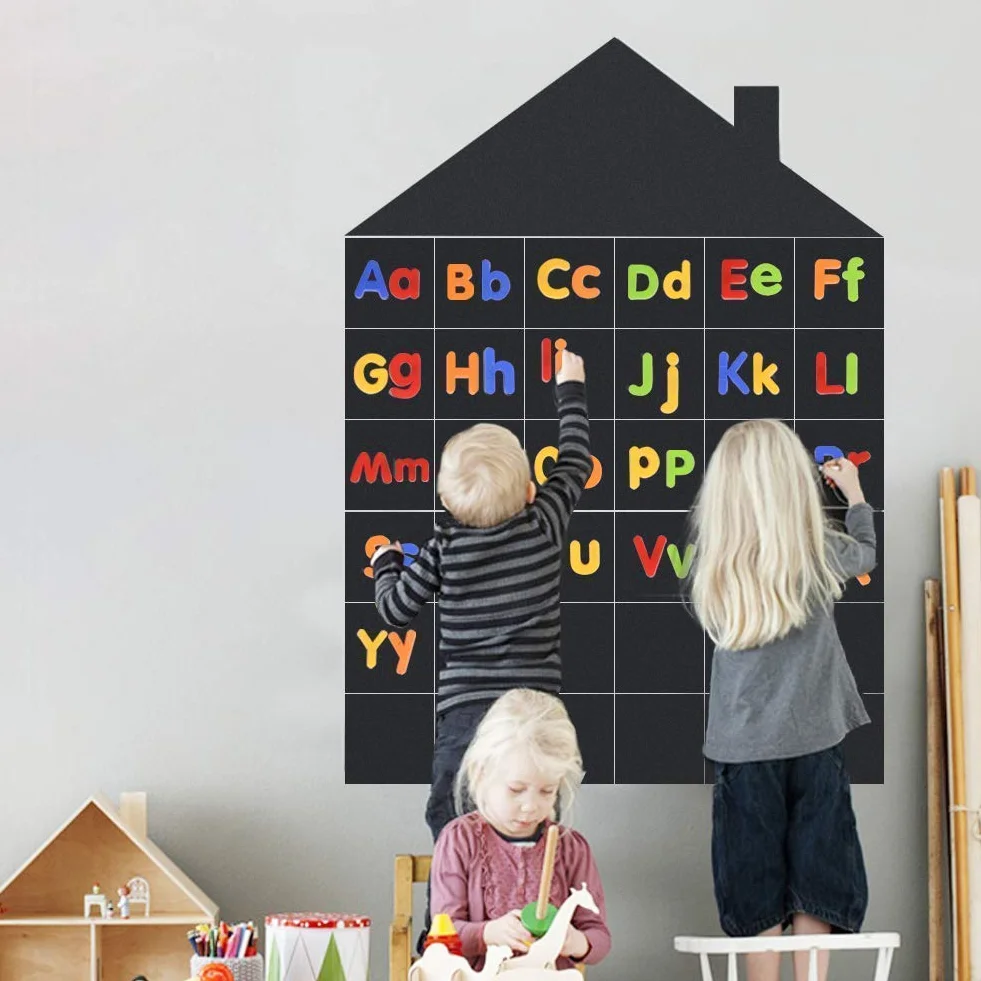 Magnetyczne litery i cyfry, 108 szt. magnesów alfabetowych do lodówki i tablicy magnetycznej, magnetyczne litery Scrabble dla dzieci, narzędzia edukacyjne dla dzieci