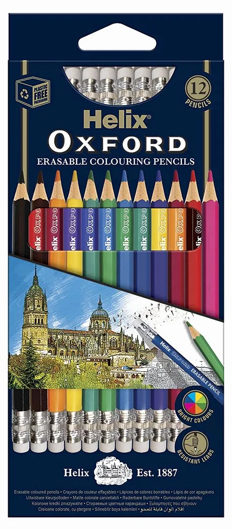 Oxford Helix Complete Back to School zestaw papeterii, niebieski