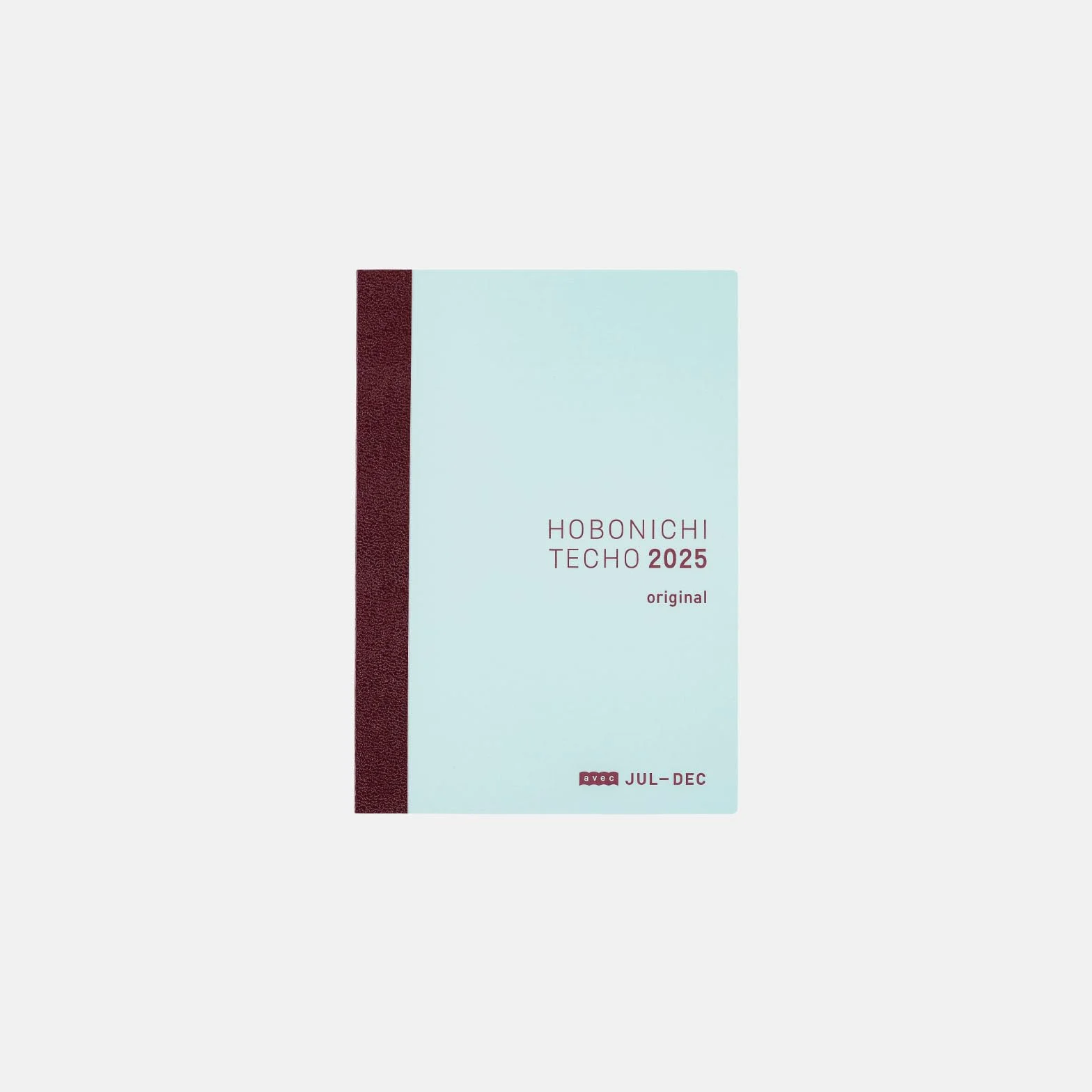Hobonichi Techo 2025 japońska oryginalna książka Avec [rozmiar A6/dziennik miesięczny/książka na 6 miesięcy/1 lipca - 31 grudnia / początek poniedziałku]
