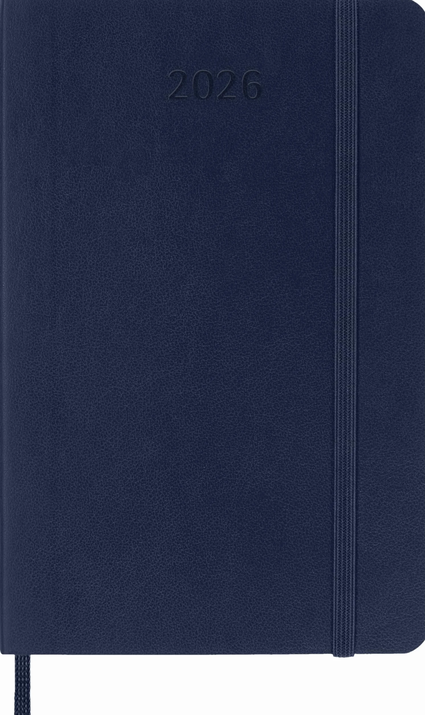 Moleskine 12 Monate Wochen Notizkalender 2026, Pocket/A6, Weicher Einband, Saphir