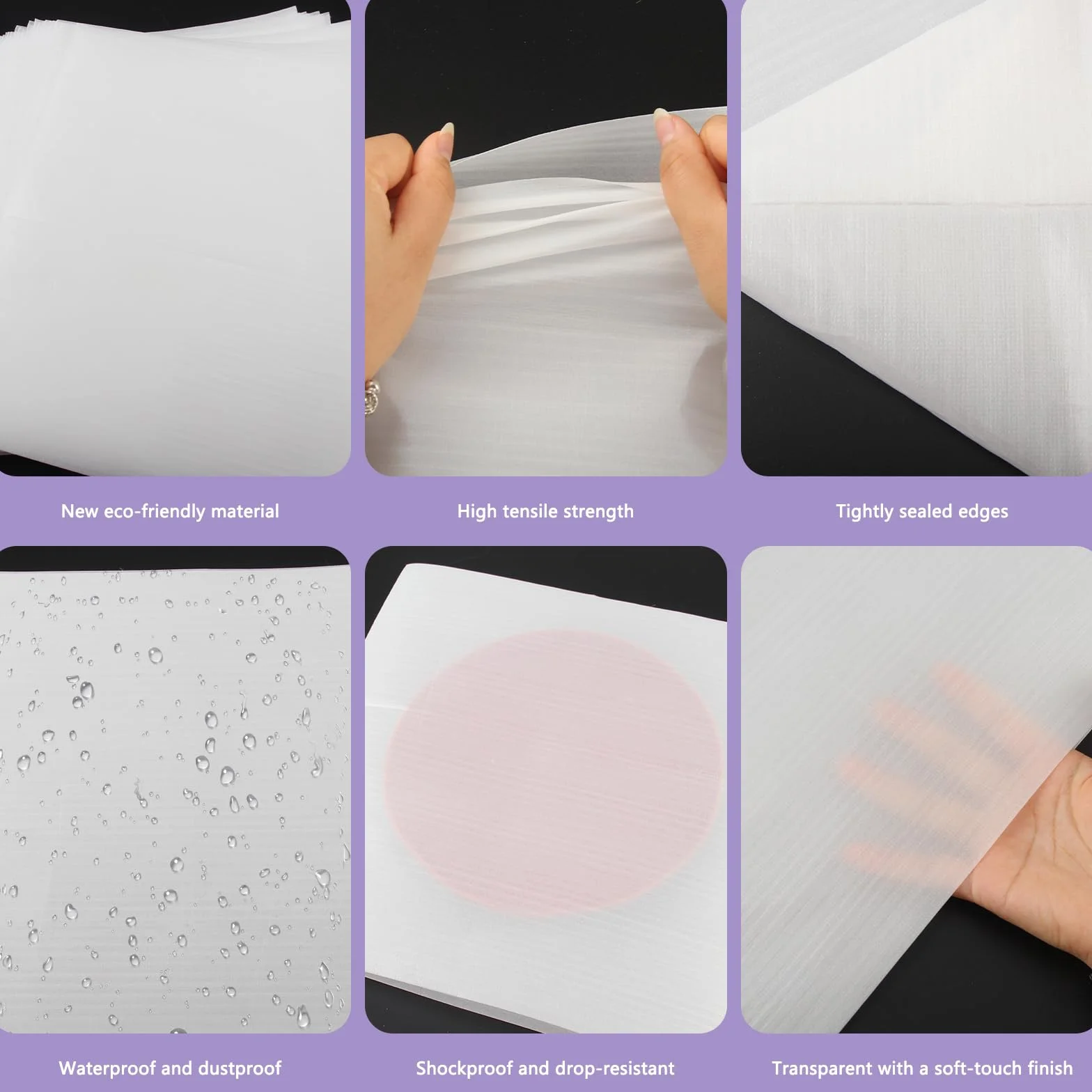 Folia bąbelkowa 30x30 cm do pakowania 100 sztuk odporna na wstrząsy