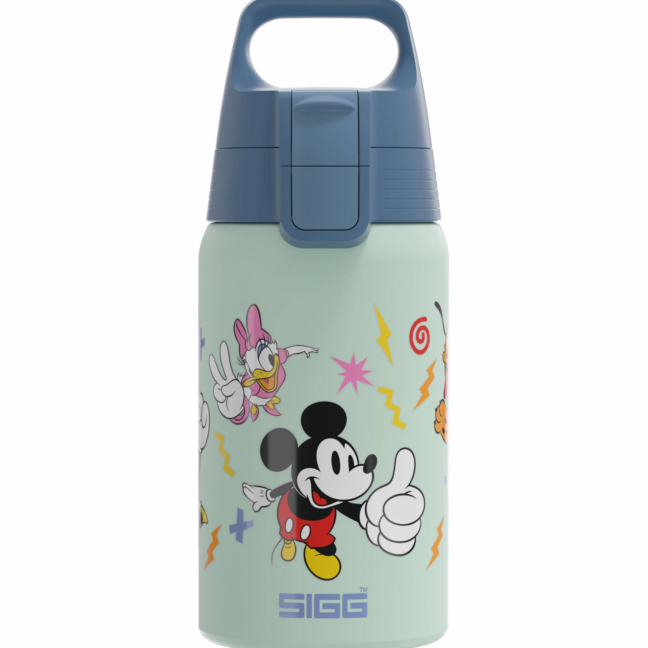 SIGG Butelka ze stali nierdzewnej Shield One Disney Mickey & Friends dla dzieci szczelna