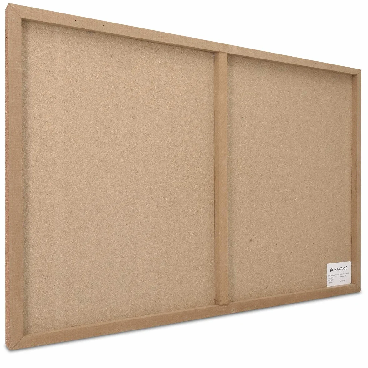 Navaris Tablica korkowa Mapa świata - 70 x 50 cm Tablica korkowa z szpilkami do notatek w światowej mapie z 15x szpilkami do kuchni, klasy, domu biurowego, sypialni