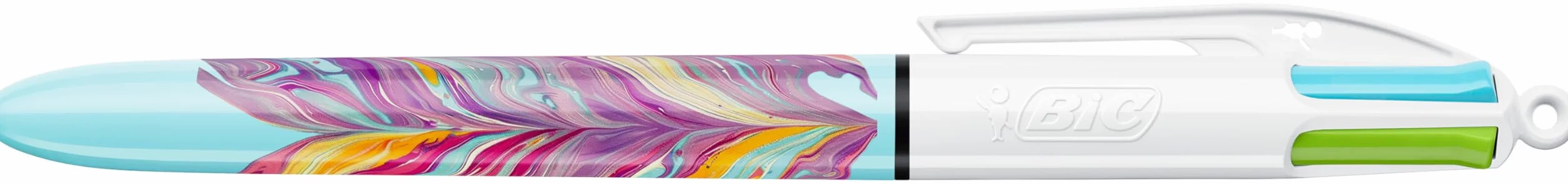 BIC 4 Colours Message Botanical Długopis AST Blister 5szt