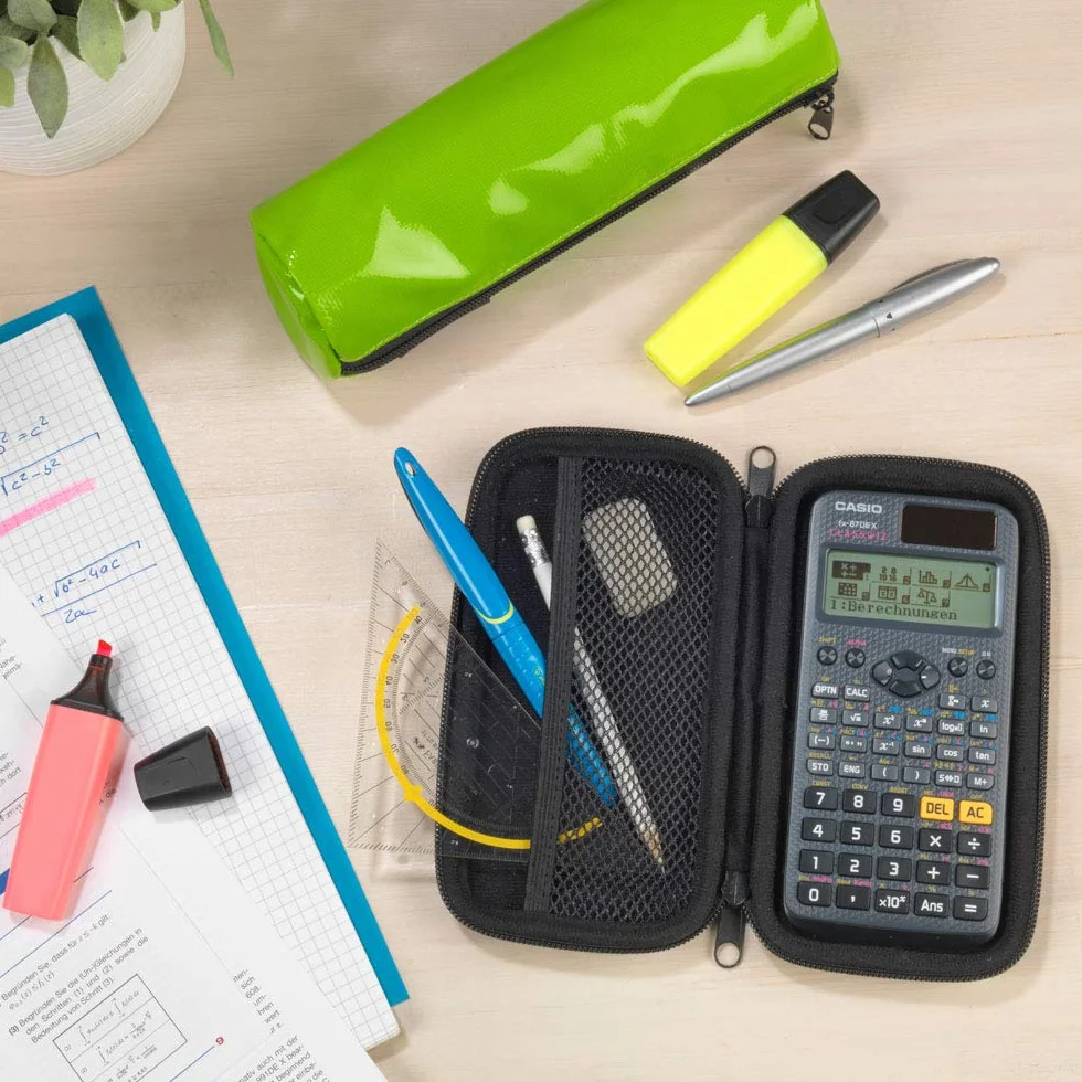 Casio Etui ochronne FX-CASE-CB-BK2 do kalkulatora naukowego, czarne