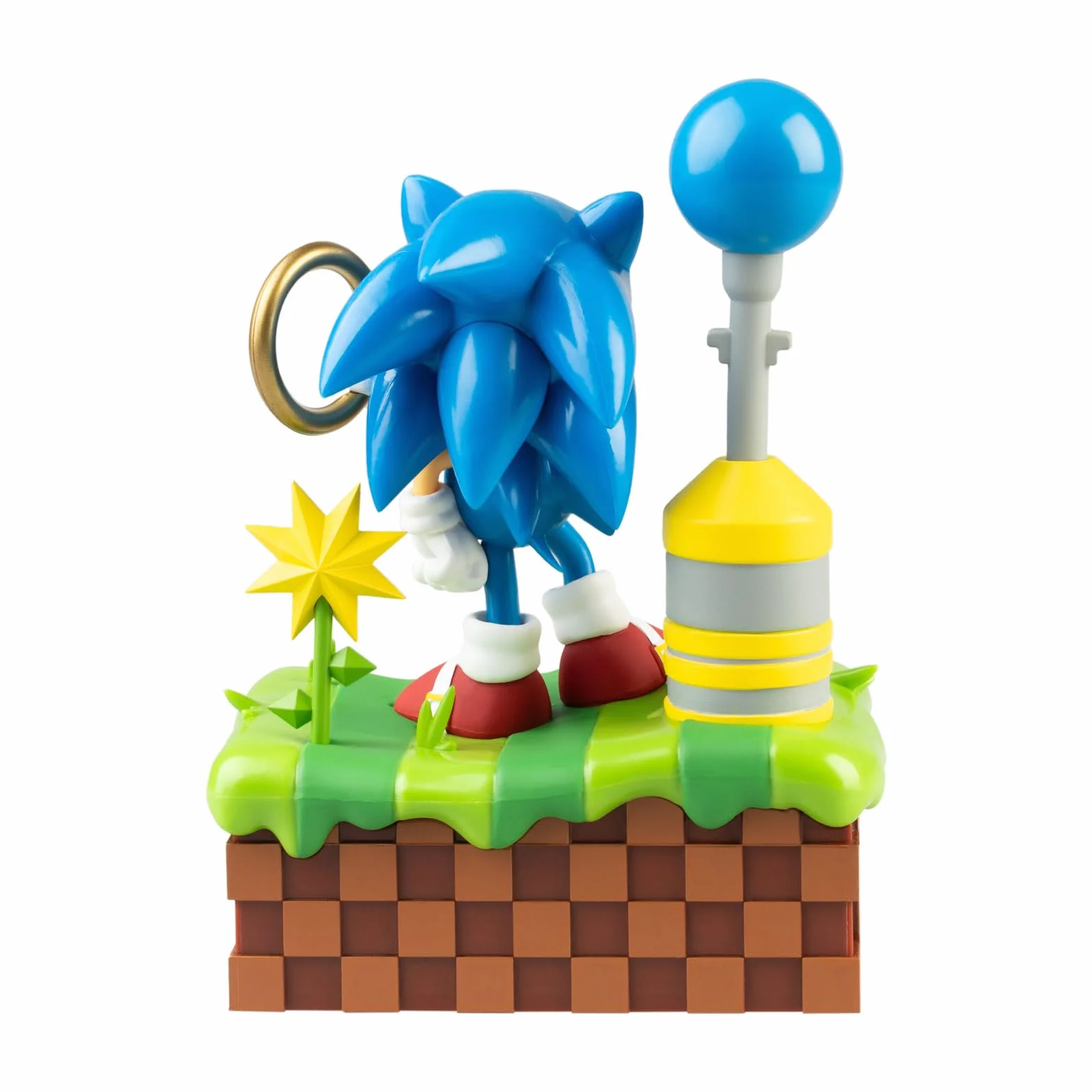 Grupo Erik Kalendarz wieczny Sonic 3D, kalendarz na biurko dla dzieci, dekoracja pokoju, pomysł na prezent, gadżet z postaciami, 12 x 16 x 8,5 cm