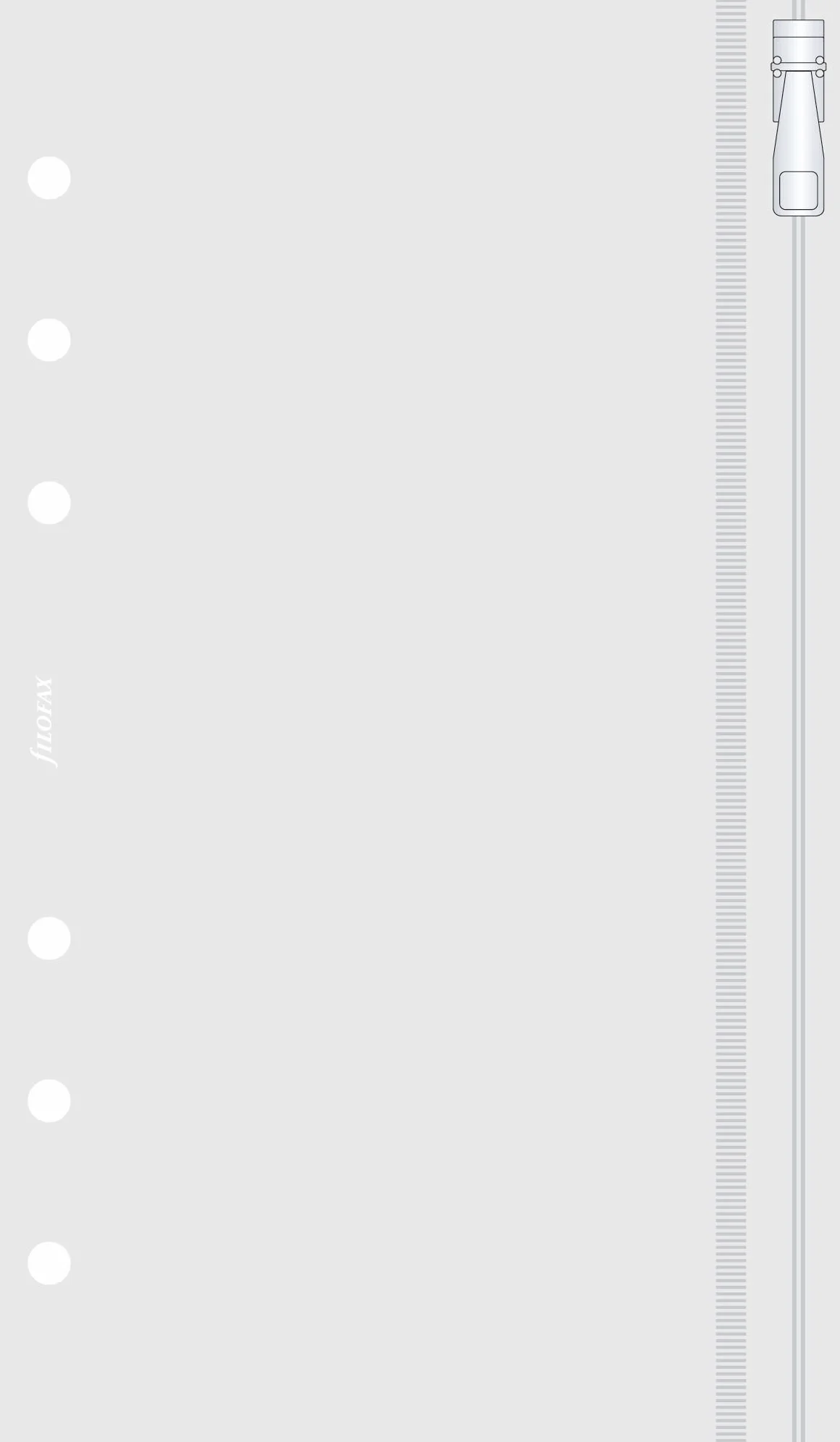 Filofax Koperta z Zamkiem Przezroczysty 133618