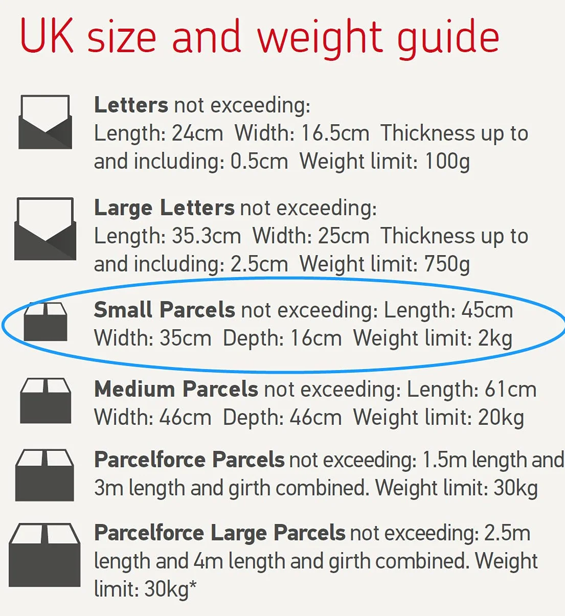 Royal Mail Opakowanie 10 pudełek wysyłkowych z tektury falistej na małe opakowania, brązowe, 200 x 145 x 45 mm