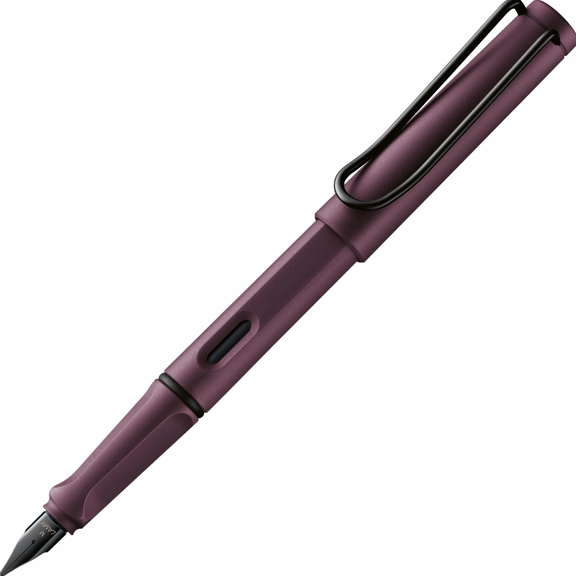 Lamy safari scarlet pióro wieczne z ergonomicznym uchwytem i polerowaną stalówką stalową o szerokości kreski F – wytrzymałe tworzywo sztuczne ASA – w zestawie wkład atramentowy T 10 niebieski – dla