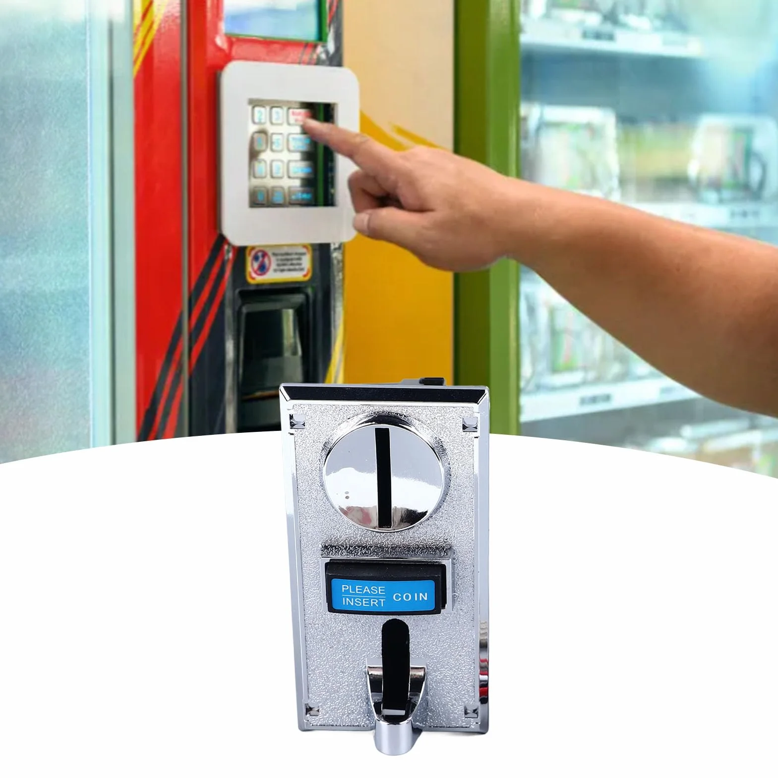 Akceptor Wielu Monet, Elektroniczny Selektor Monet Procesora, Sortownik Wrzutowy do Automatów do Gier Zwijanych dla Mechanizmu Gier Zręcznościowych, Automat Sprzedający, Pralka