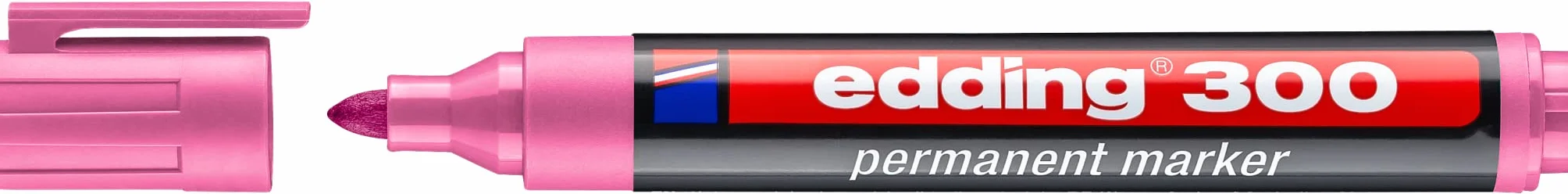 Edding 300 markerów permanentnych 10 kolorów 1,5-3 mm wodoodporna szybkoschnąca