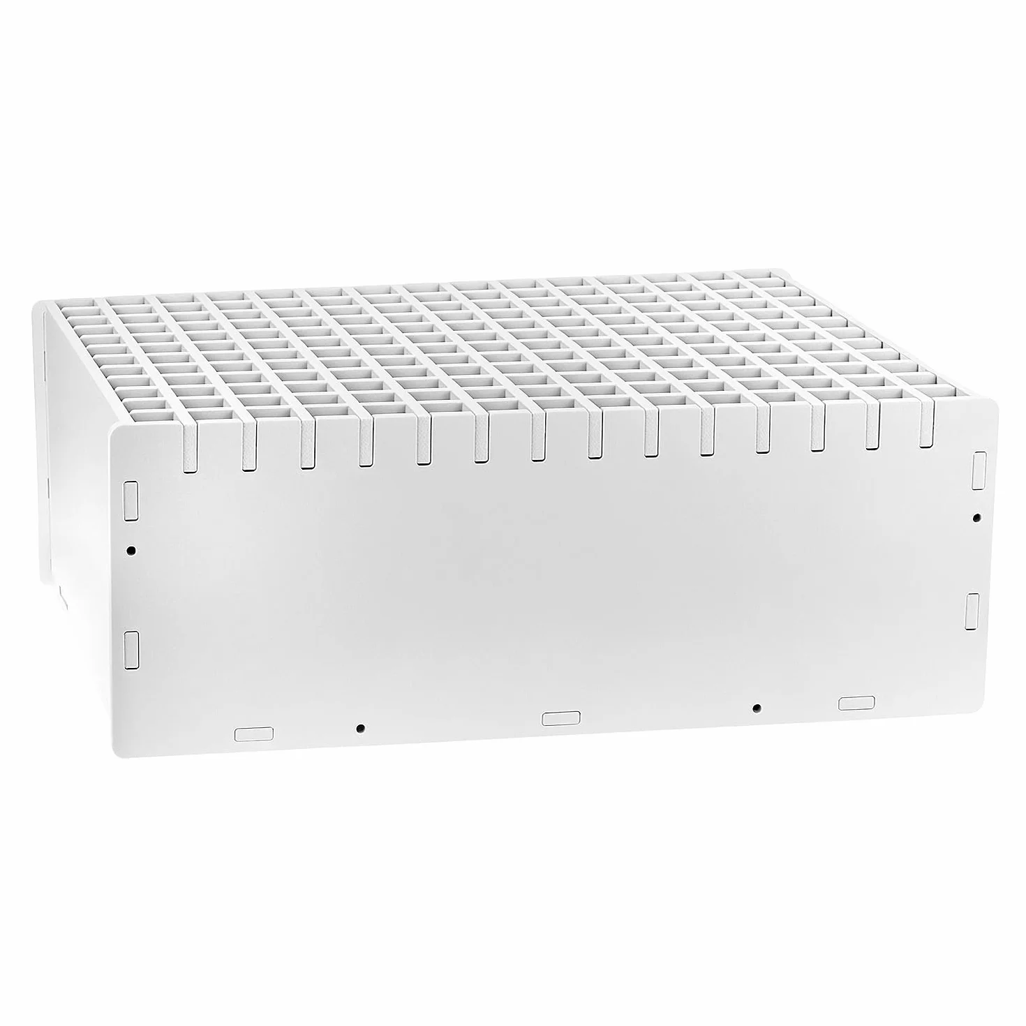 QWORK® Organizer na biurko, 180 sztuk, z tworzywa sztucznego, 27,5 x 13 x 33,5 cm, z możliwością układania w stos, na ołówki, kredki i markery