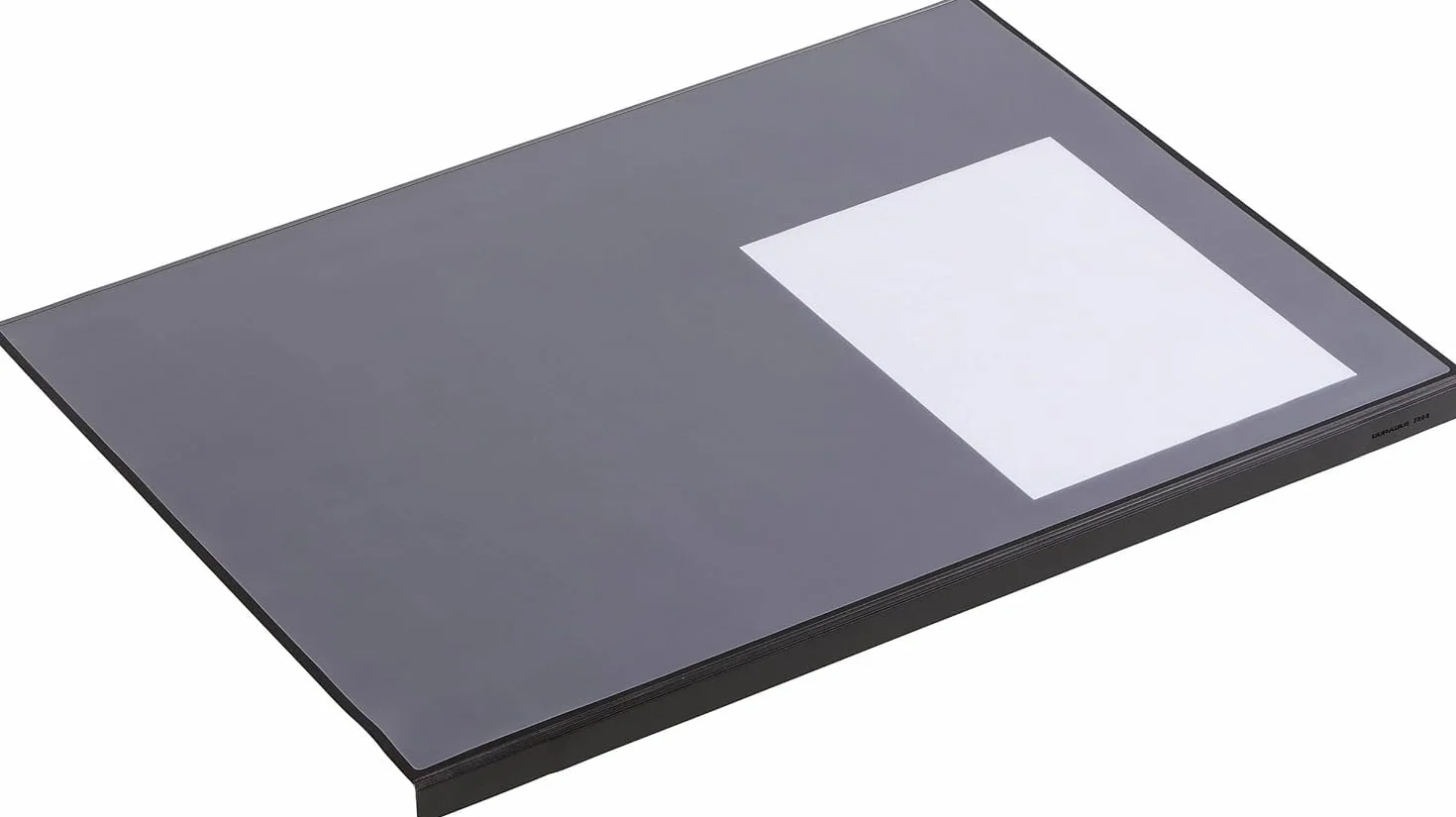 Durable 729301 Podkład na biurko (z zabezpieczeniem krawędzi biurka), kolor czarny.